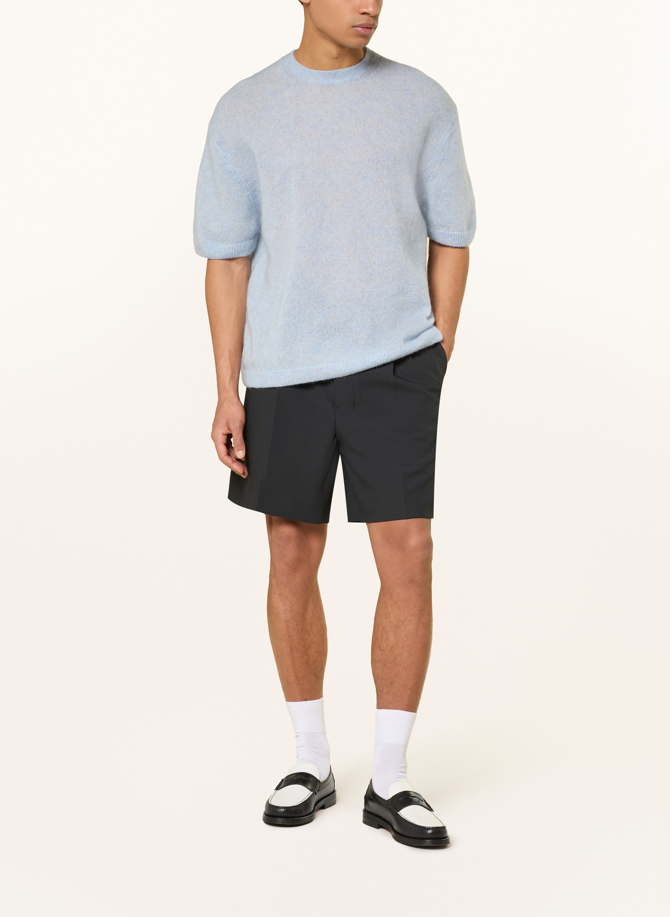 studio seidensticker Chinoshorts Relaxed Fit: SCHWARZ