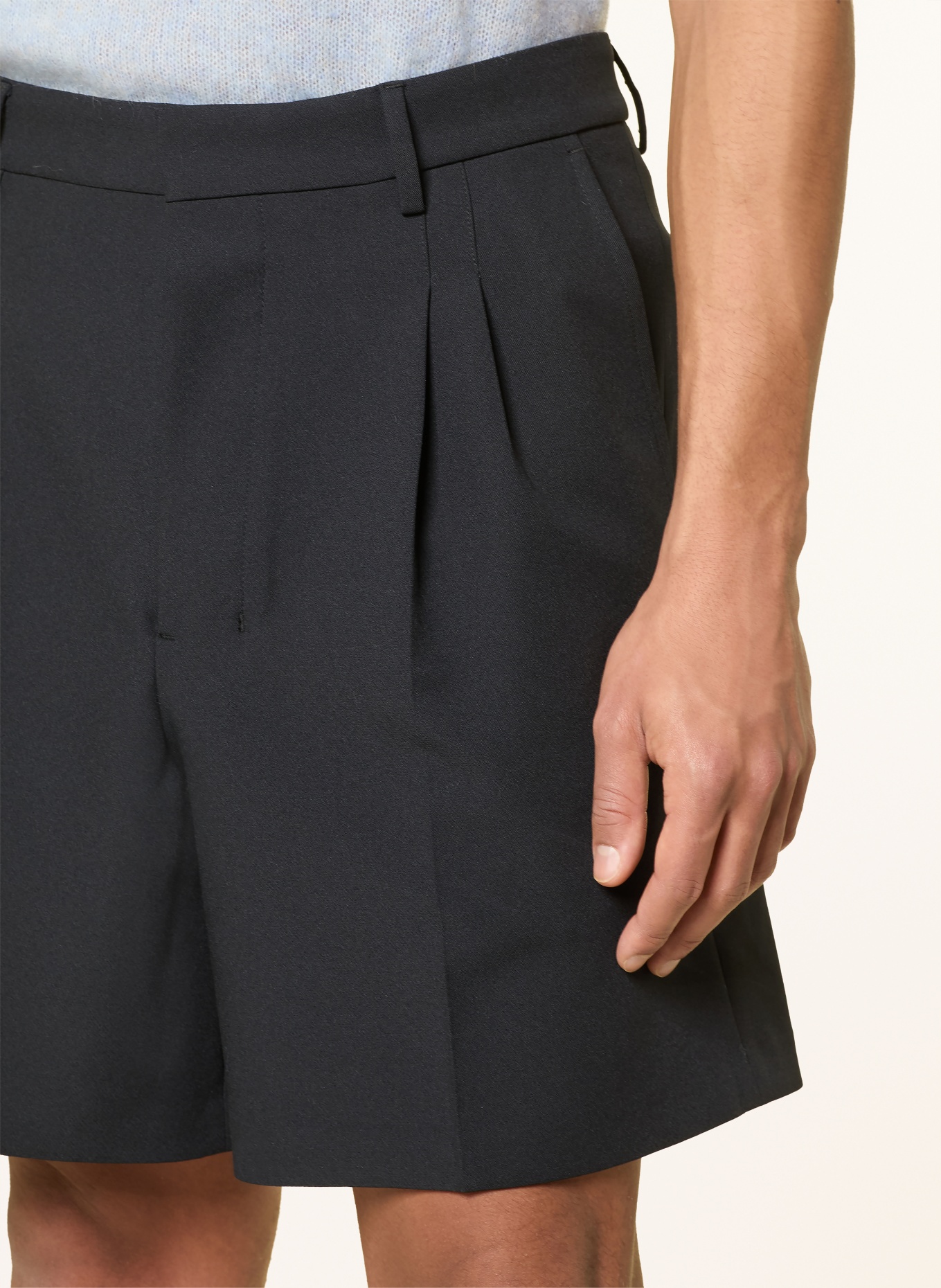studio seidensticker Chinoshorts Relaxed Fit: SCHWARZ