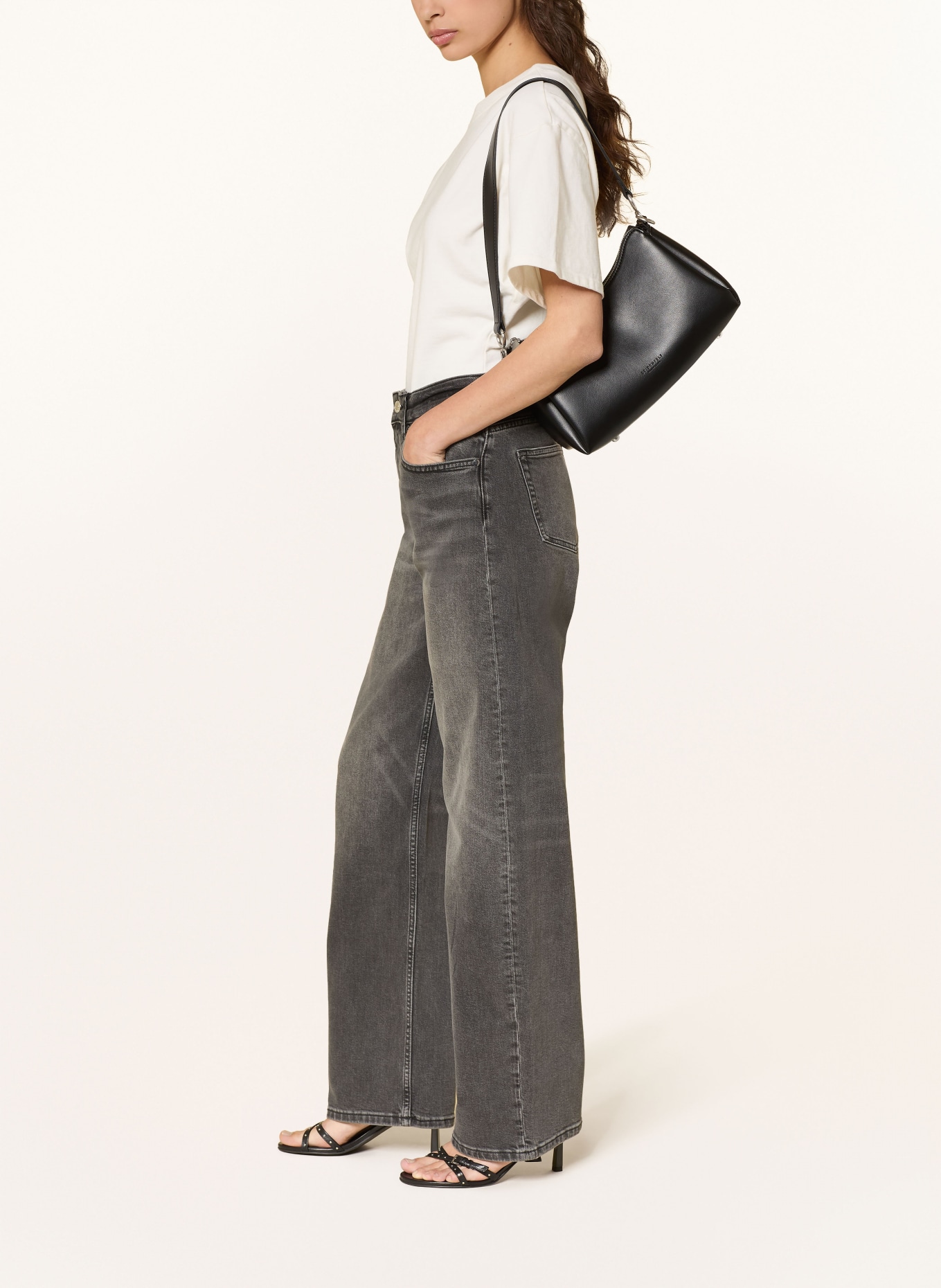 EB DENIM Barrel Jeans ALIDA: SMOKE