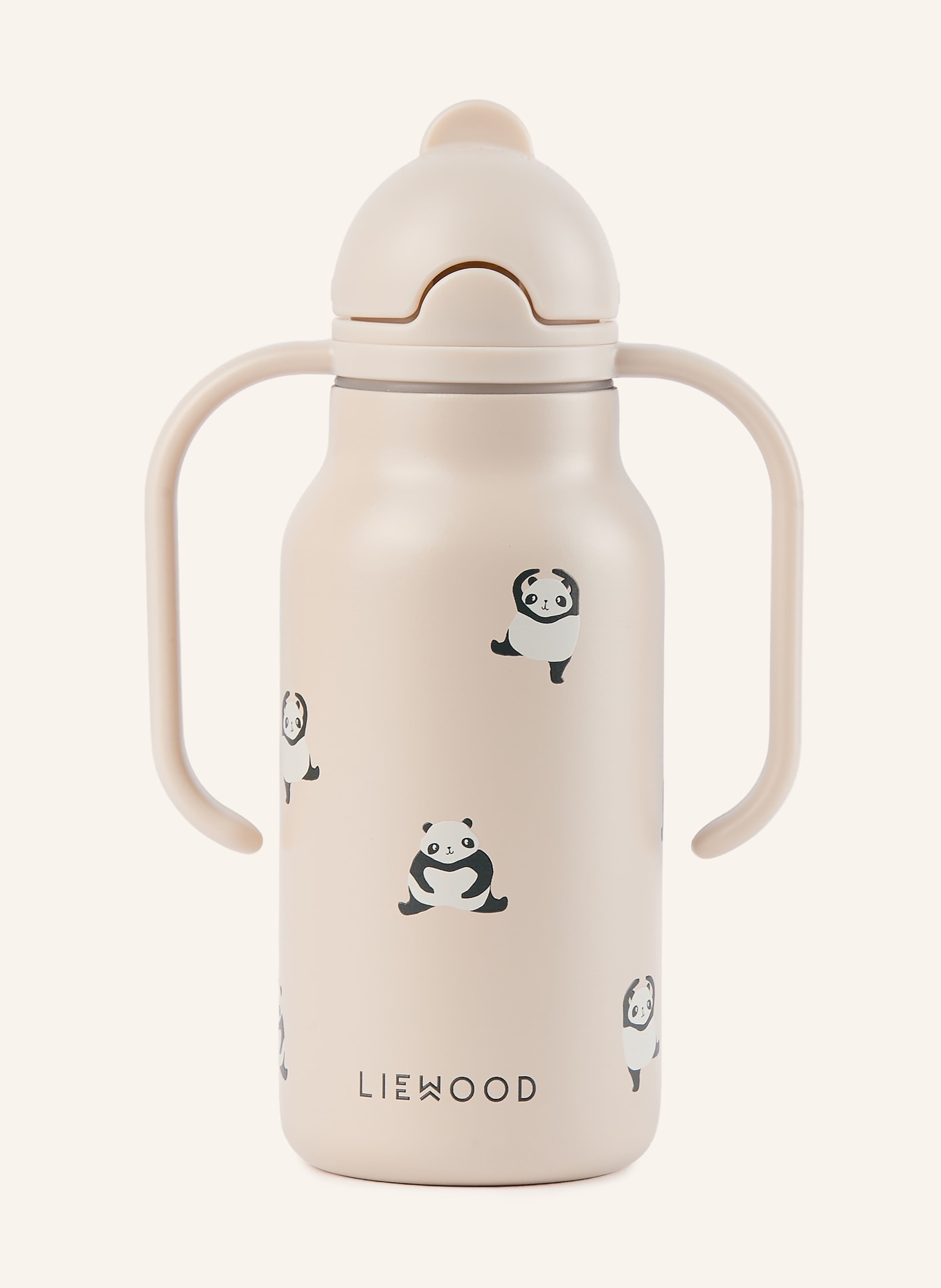 LIEWOOD Trinkflasche KIMMIE: CREME / WEISS / SCHWARZ
