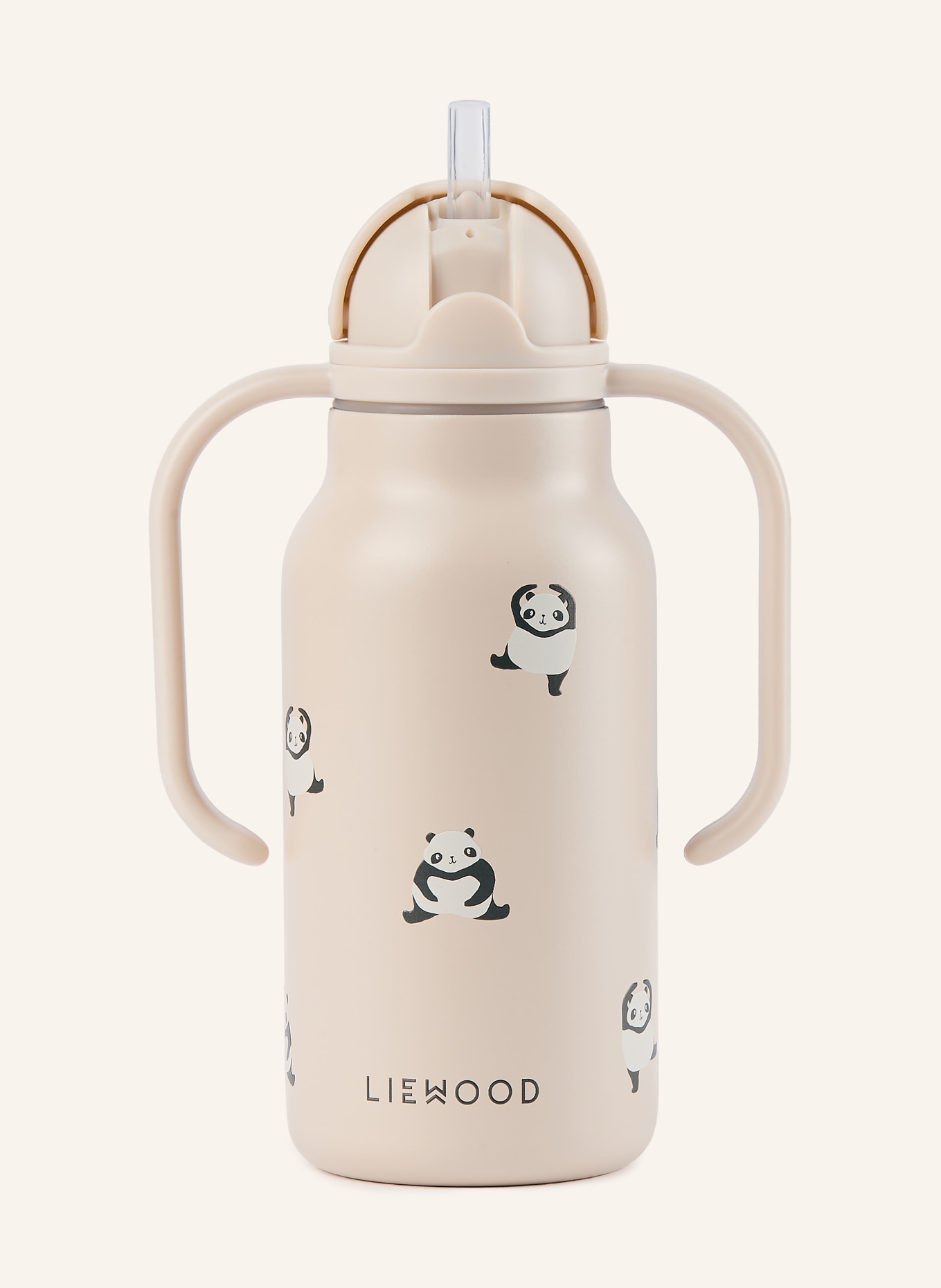 LIEWOOD Trinkflasche KIMMIE: CREME / WEISS / SCHWARZ