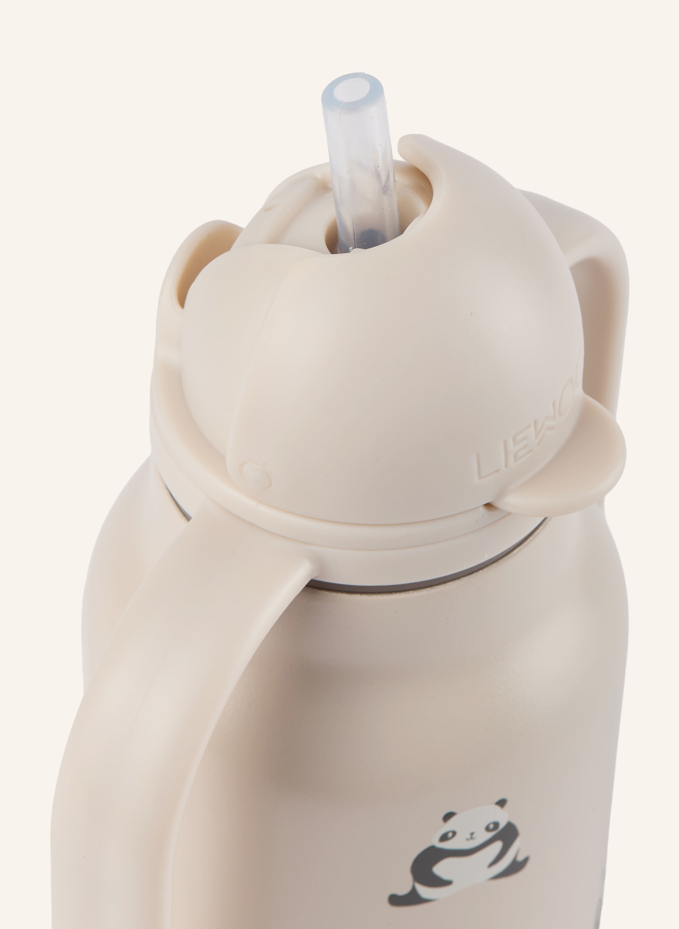 LIEWOOD Trinkflasche KIMMIE: CREME / WEISS / SCHWARZ