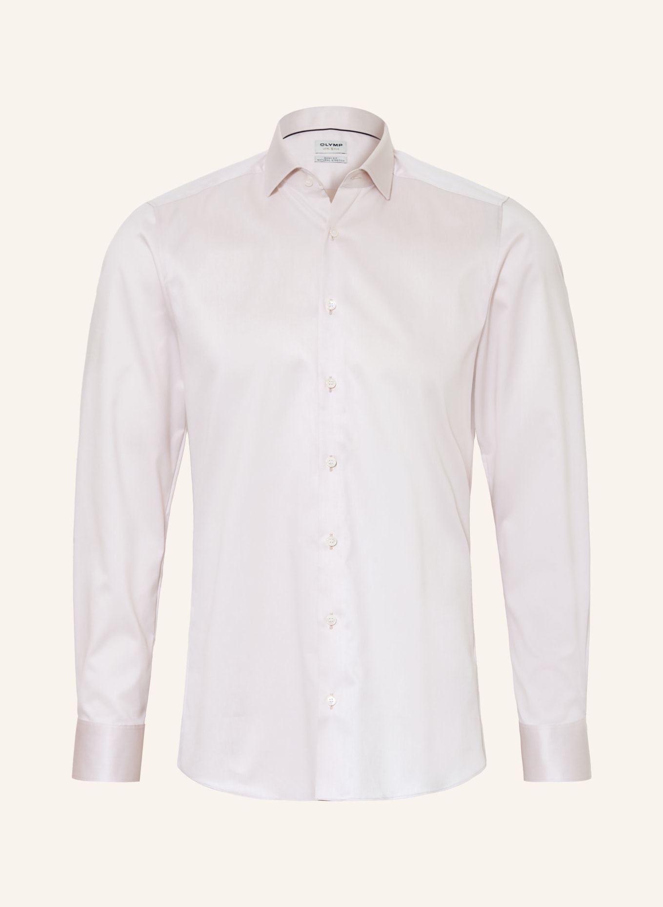 OLYMP Hemd Level Five body fit: BEIGE