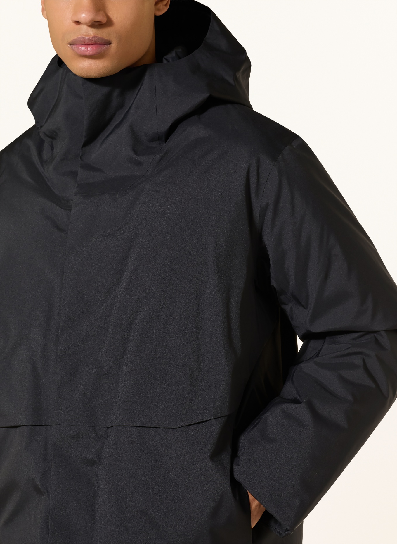 VEILANCE SORIN down jacket: BLACK