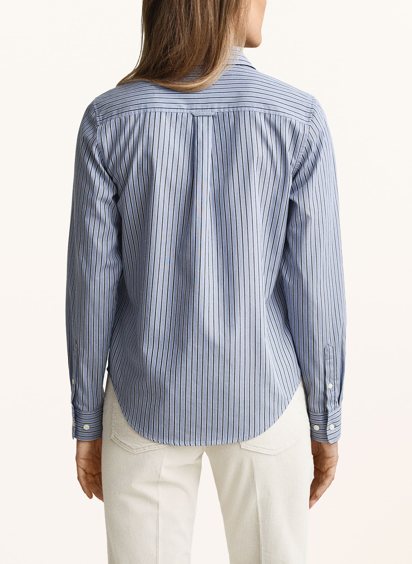 GANT Hemdbluse: HELLBLAU / DUNKELBLAU / WEISS