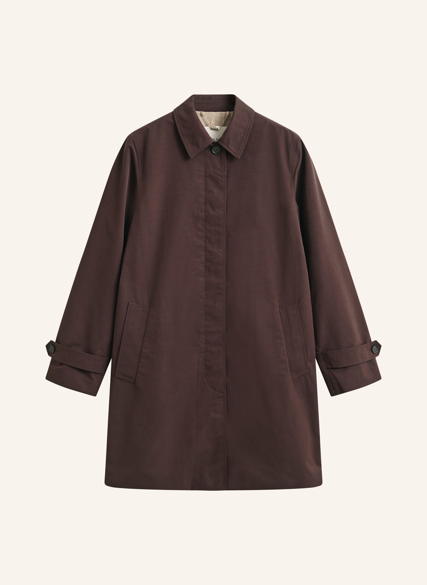 GANT Mantel: DUNKELBRAUN