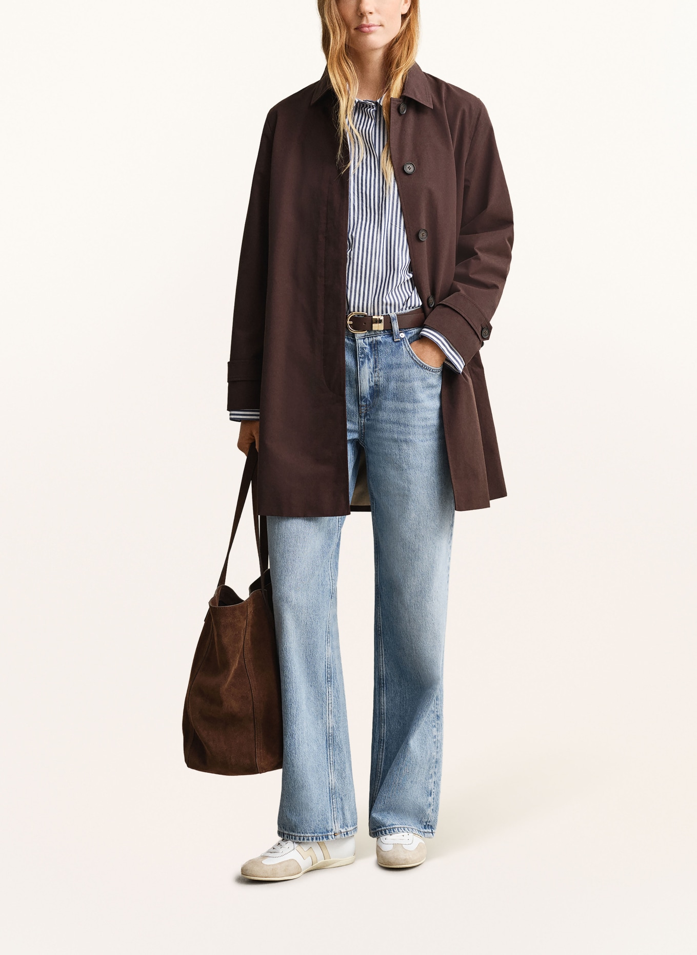 GANT Mantel: DUNKELBRAUN