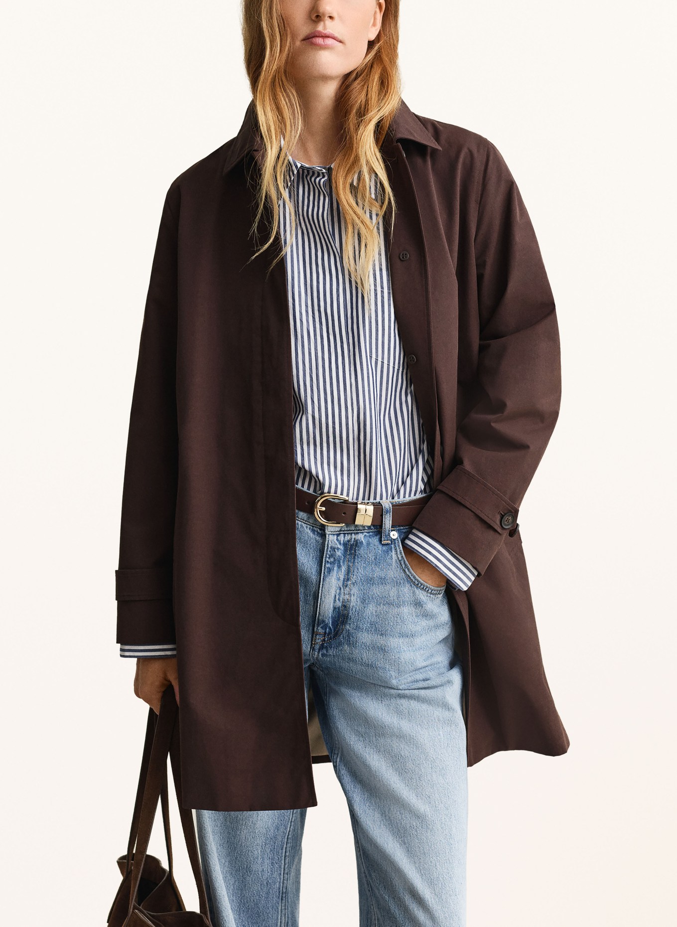 GANT Mantel: DUNKELBRAUN