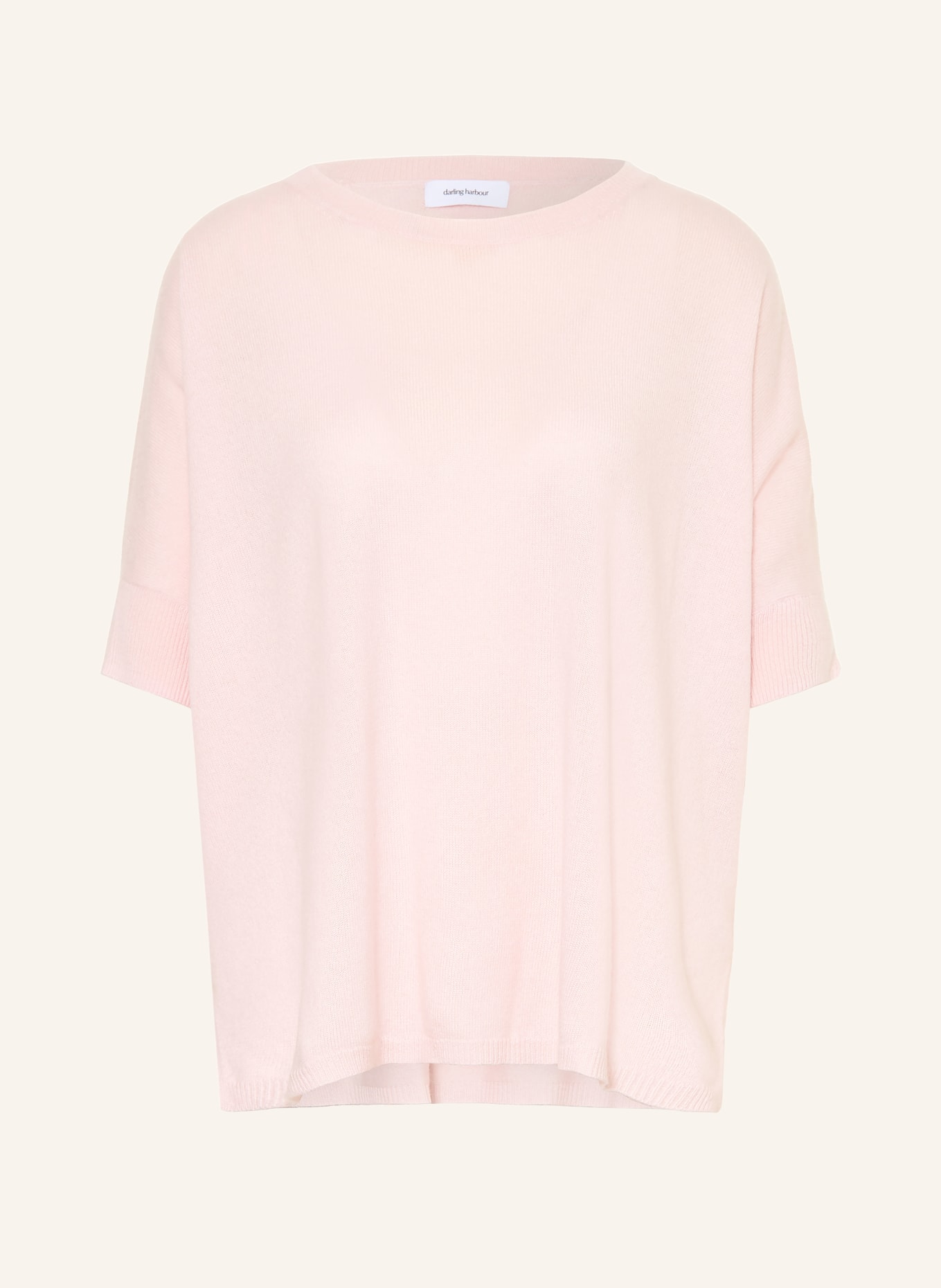 darling harbour Cashmere knit shirt: ROSE