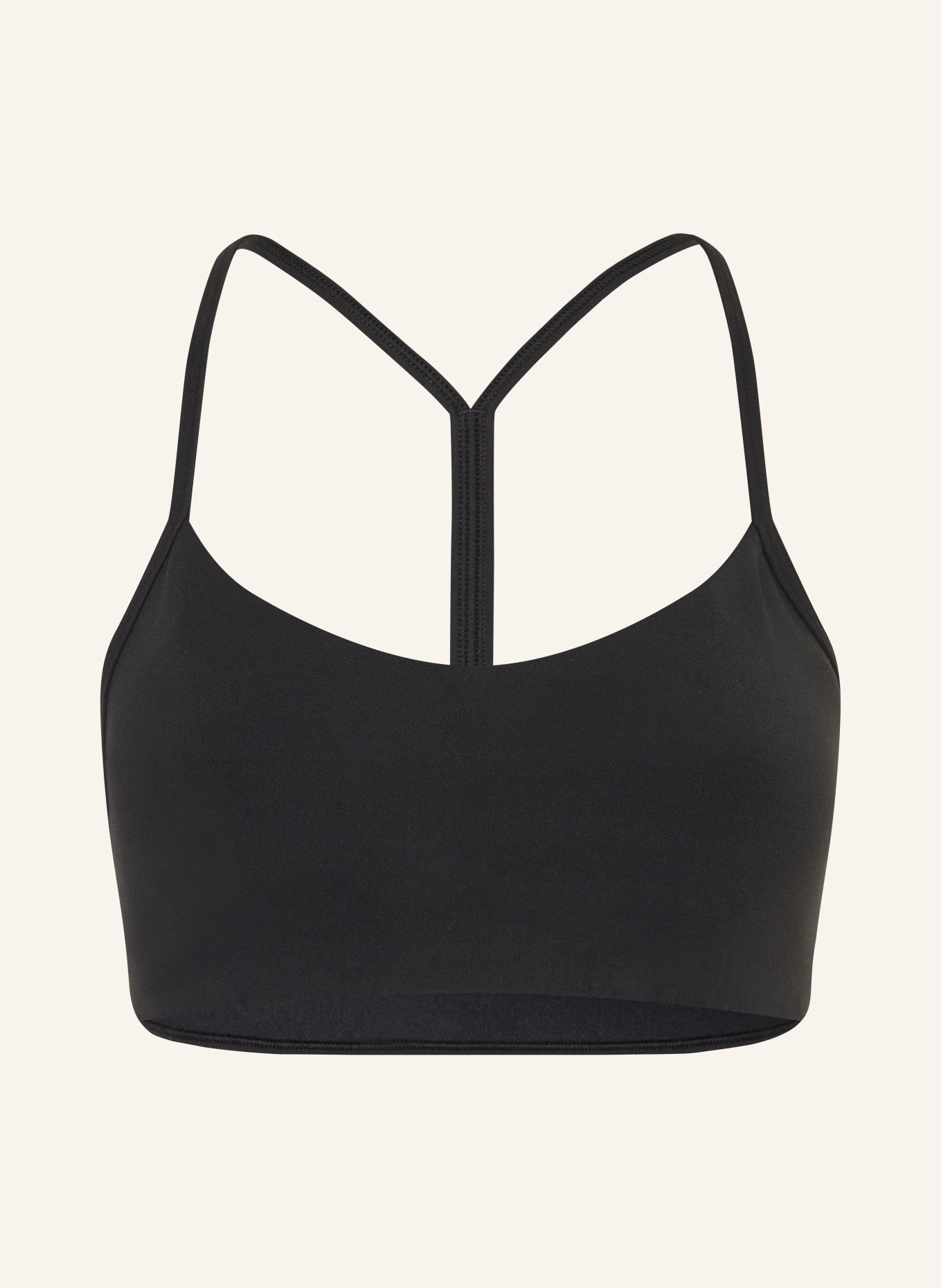 lululemon Sportovní podprsenka FLOW Y: ČERNÁ