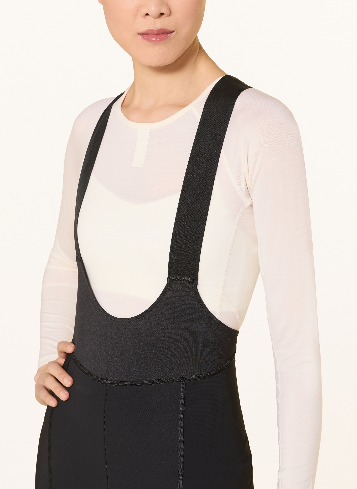 Rapha Merino wool cycling jersey: CREAM