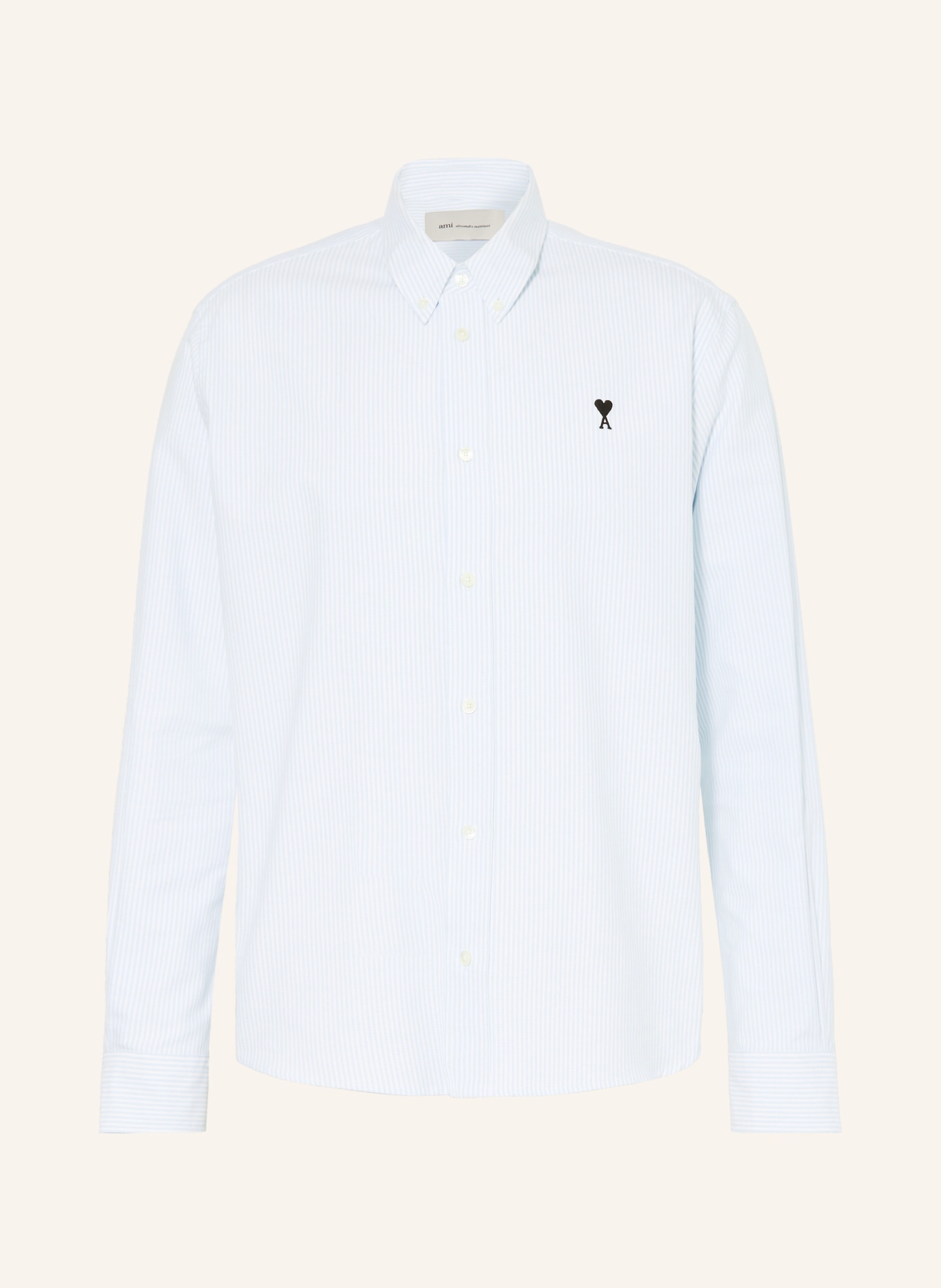 AMI PARIS Hemd Classic Fit: HELLBLAU