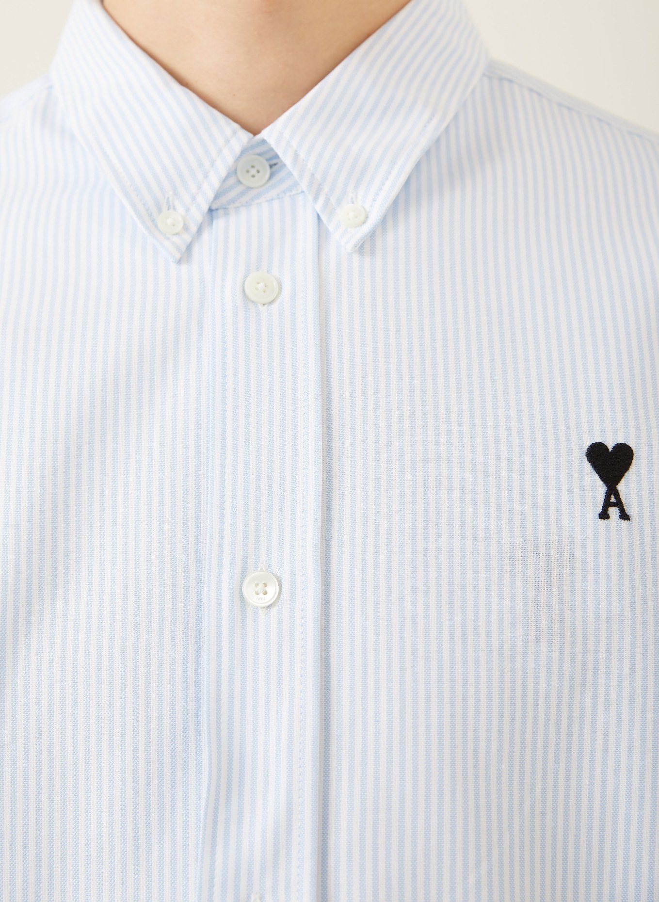 AMI PARIS Hemd Classic Fit: HELLBLAU