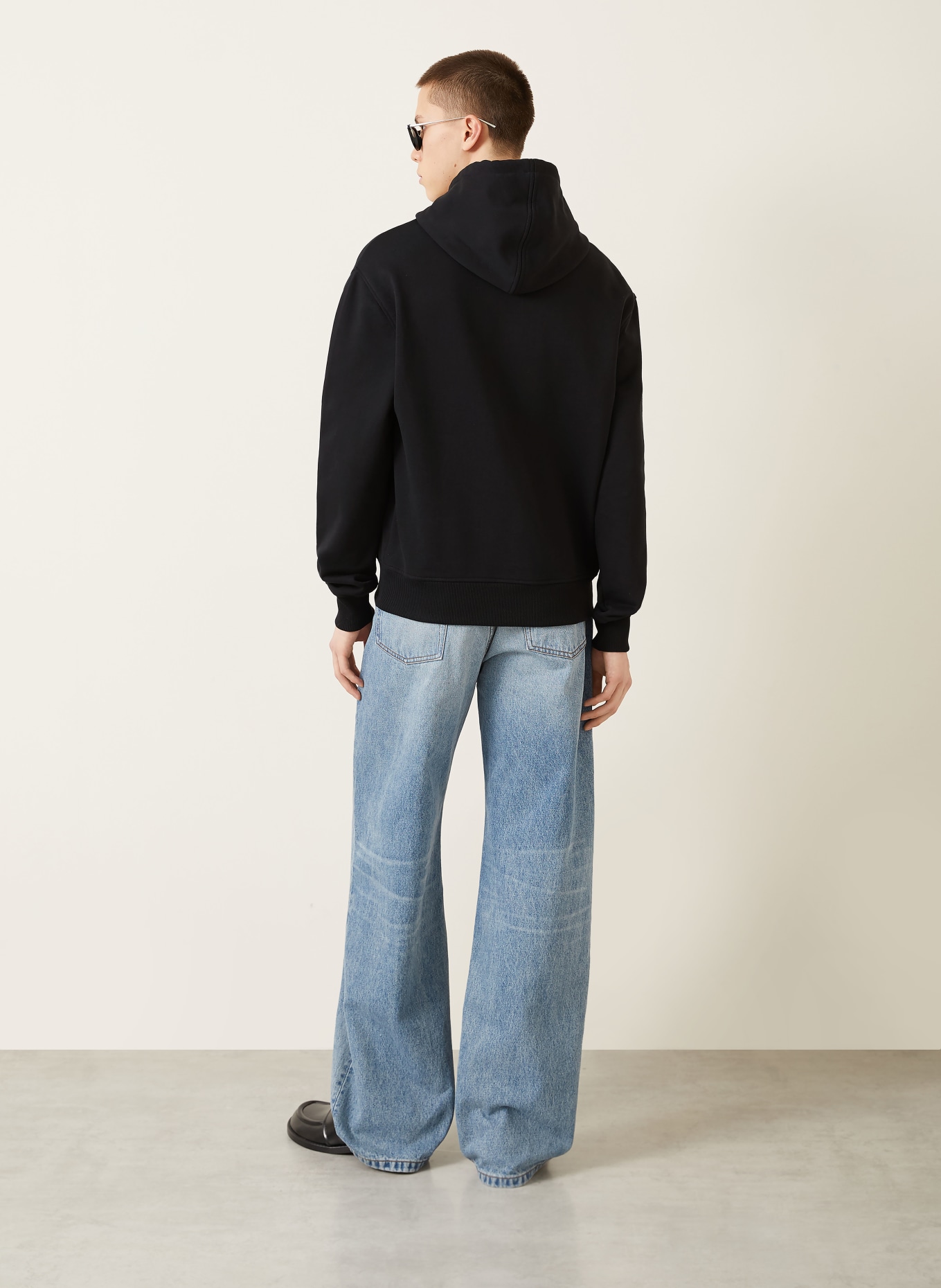 AMI PARIS Hoodie: SCHWARZ