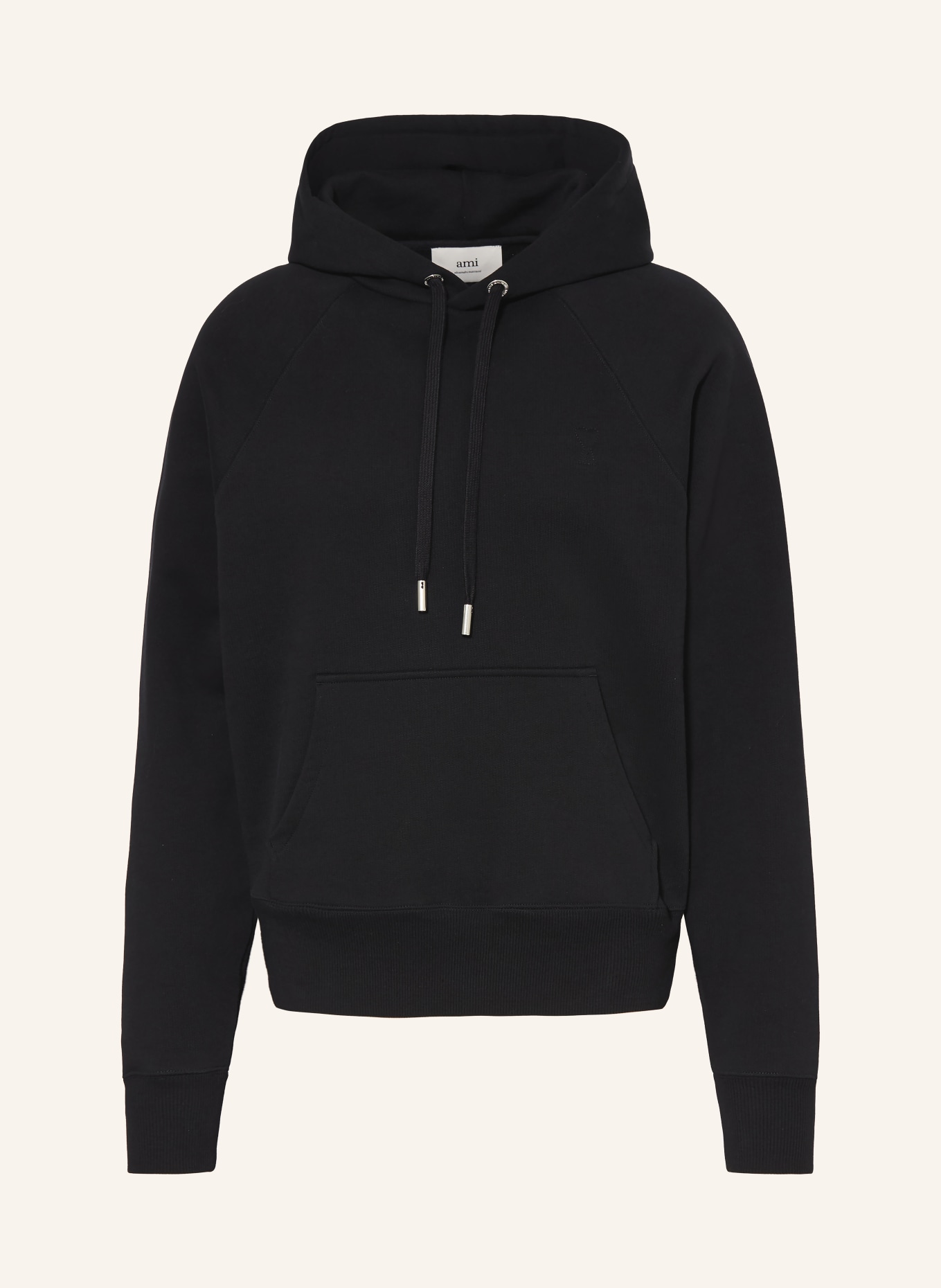 AMI PARIS Hoodie: SCHWARZ