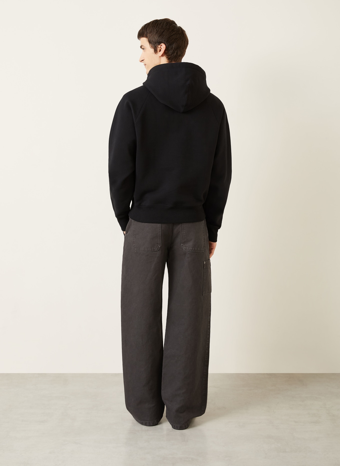 AMI PARIS Hoodie: SCHWARZ