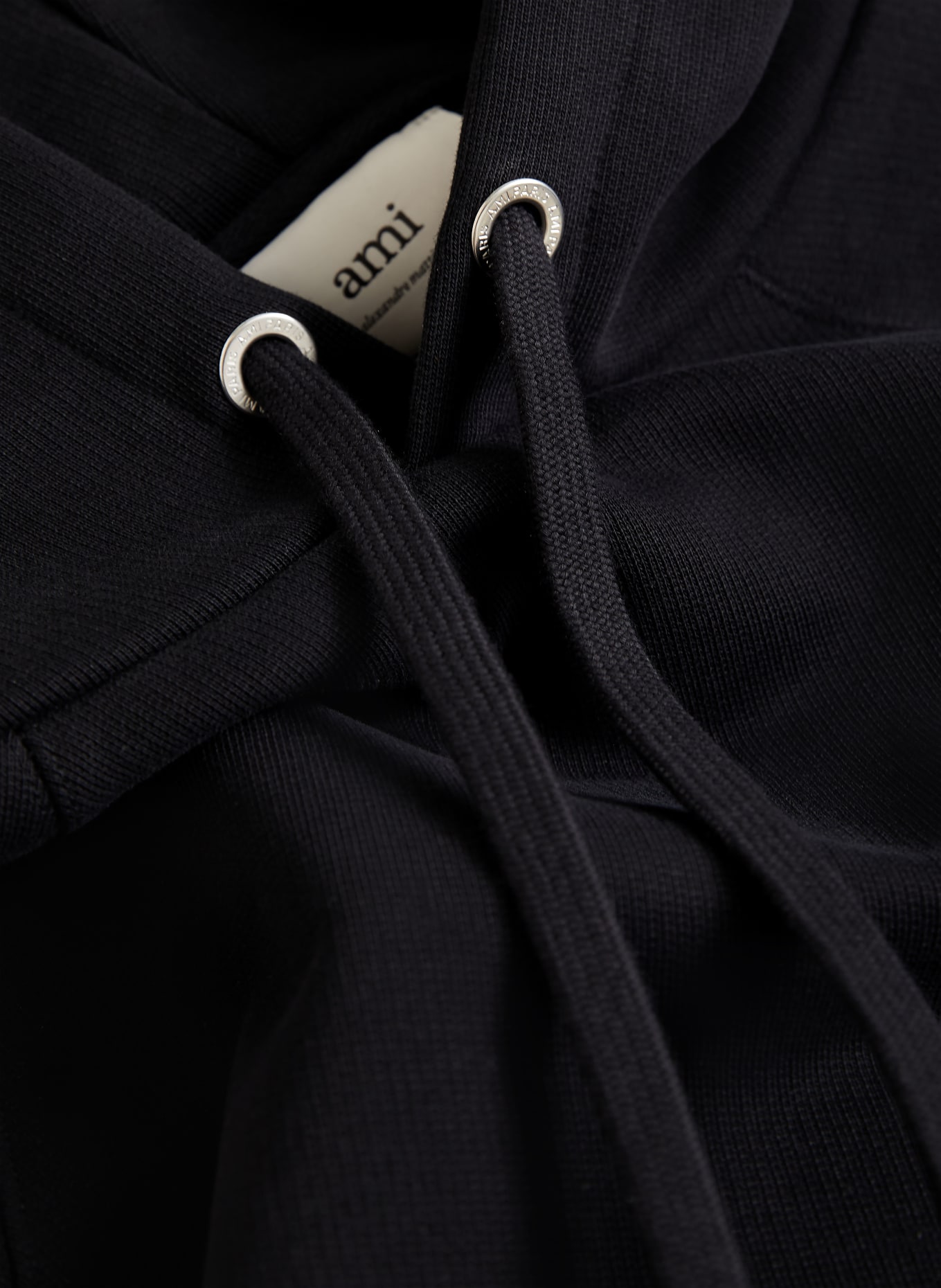 AMI PARIS Hoodie: SCHWARZ