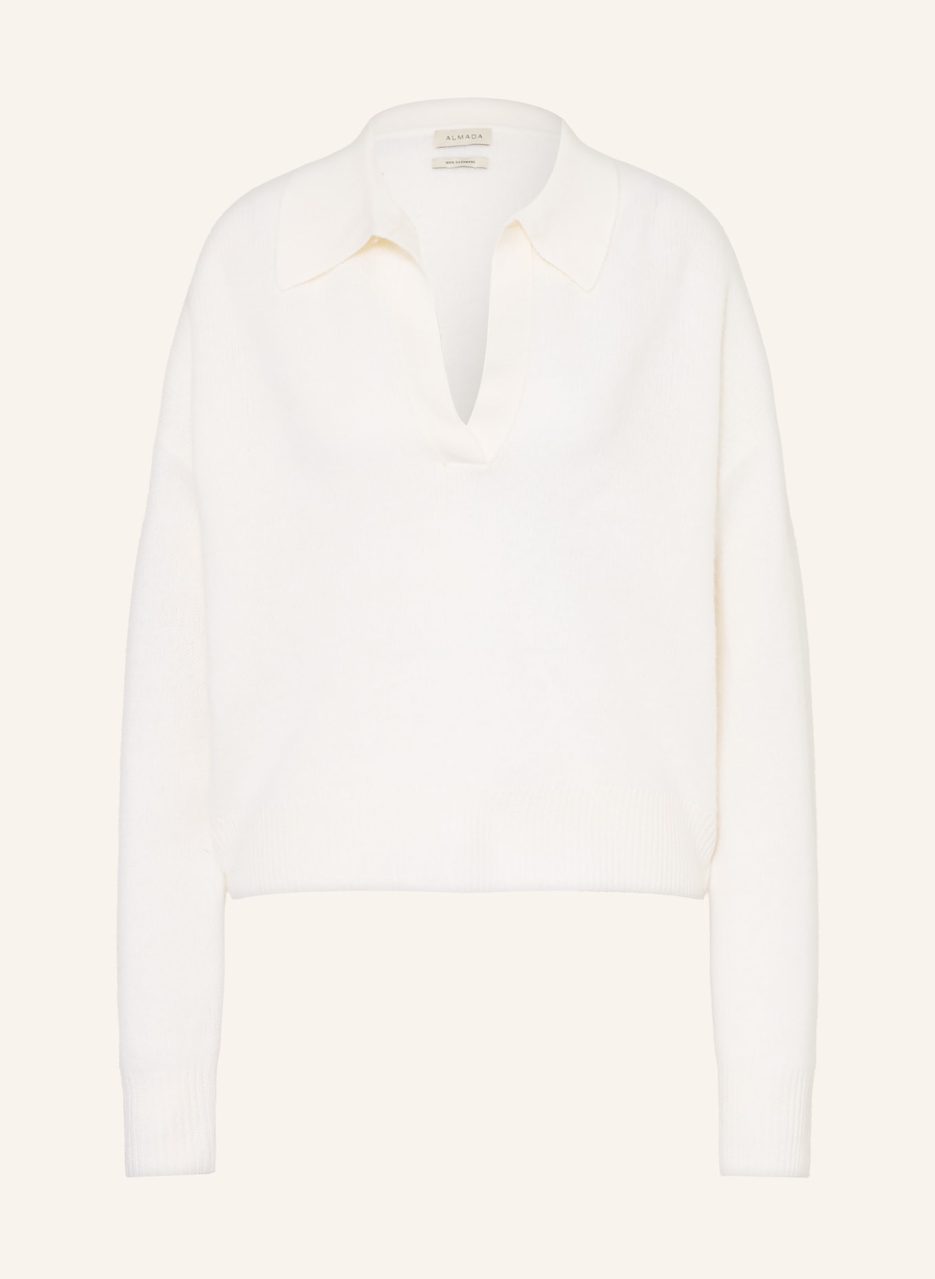 ALMADA LABEL KAIA cashmere sweater: CREAM