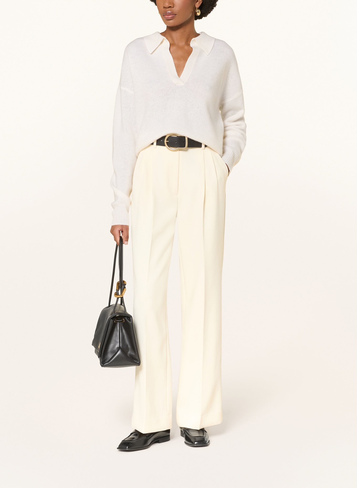 ALMADA LABEL KAIA cashmere sweater: CREAM