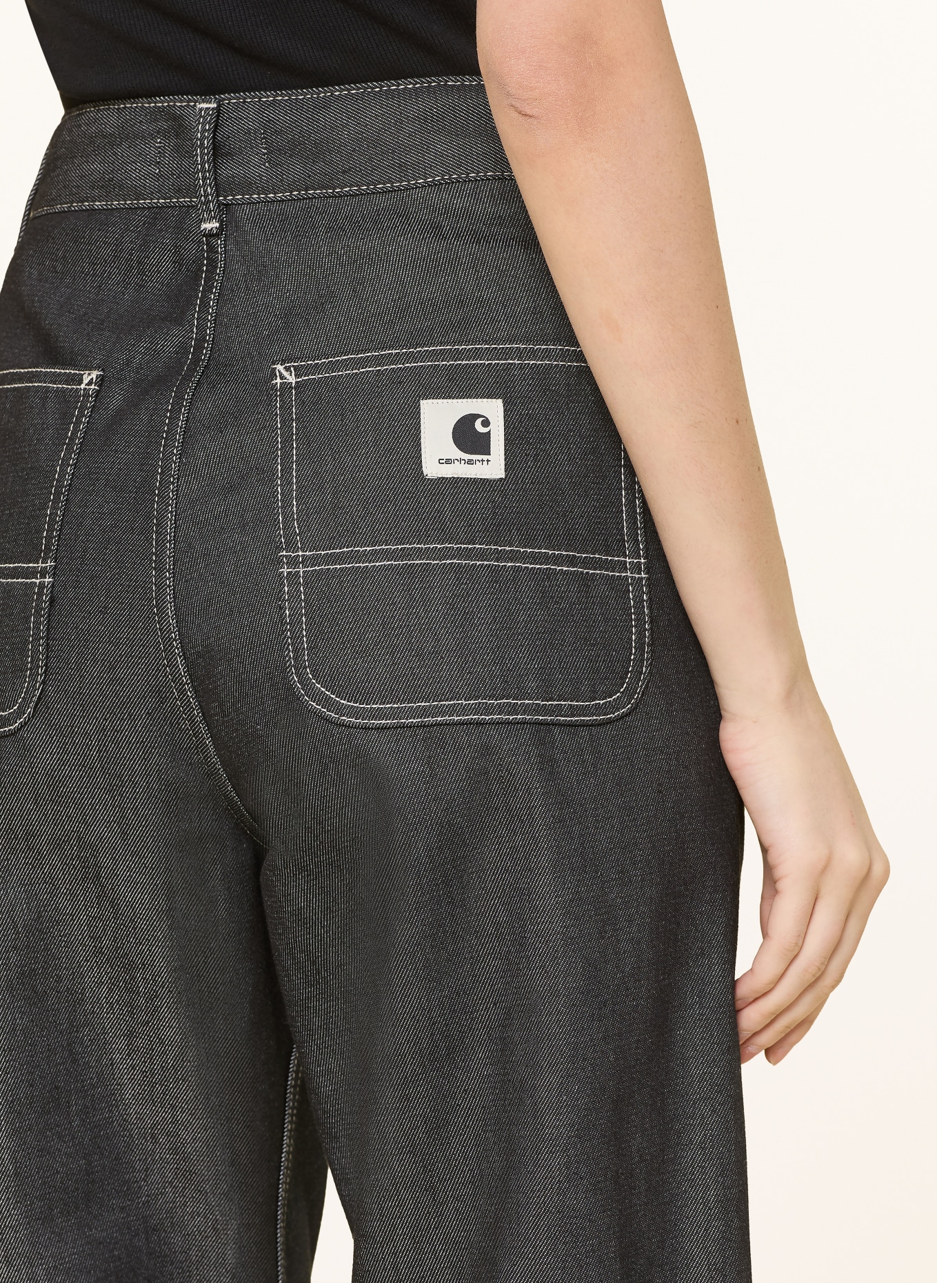 carhartt WIP Straight Jeans: 8901 Black