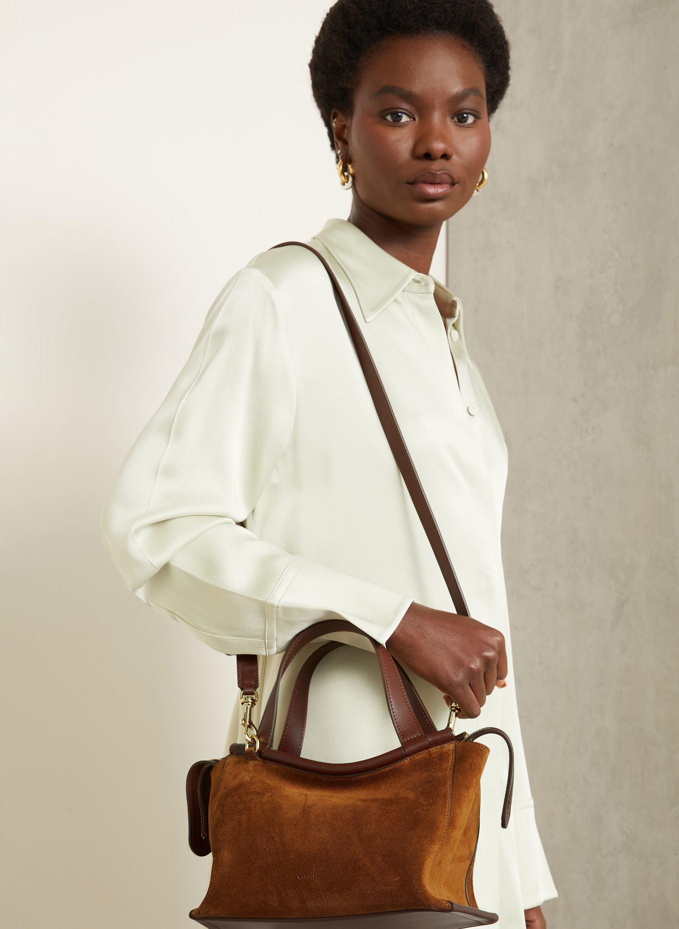 WANDLER Crossbody bag IDA: BROWN