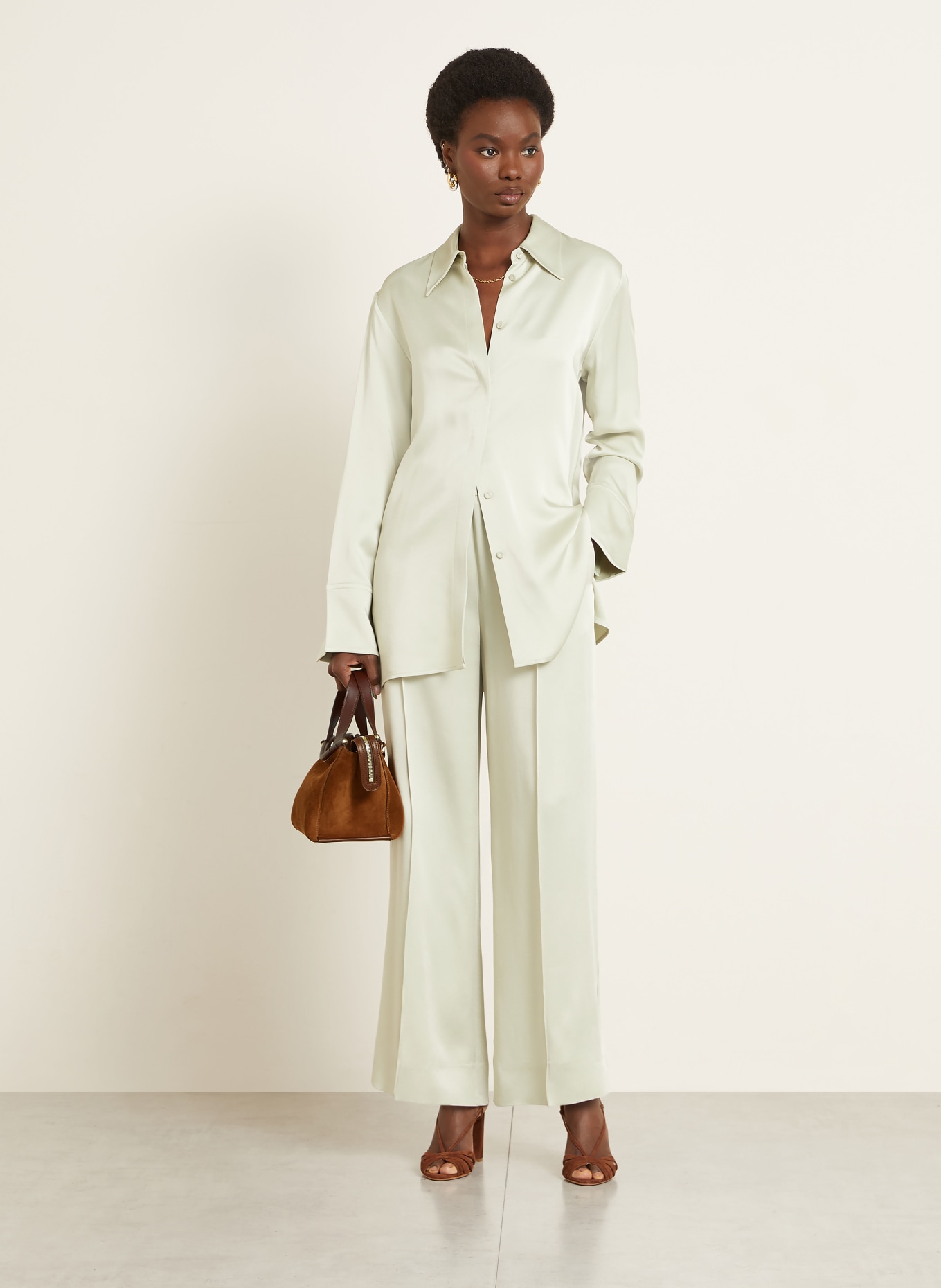 WANDLER Crossbody bag IDA: BROWN