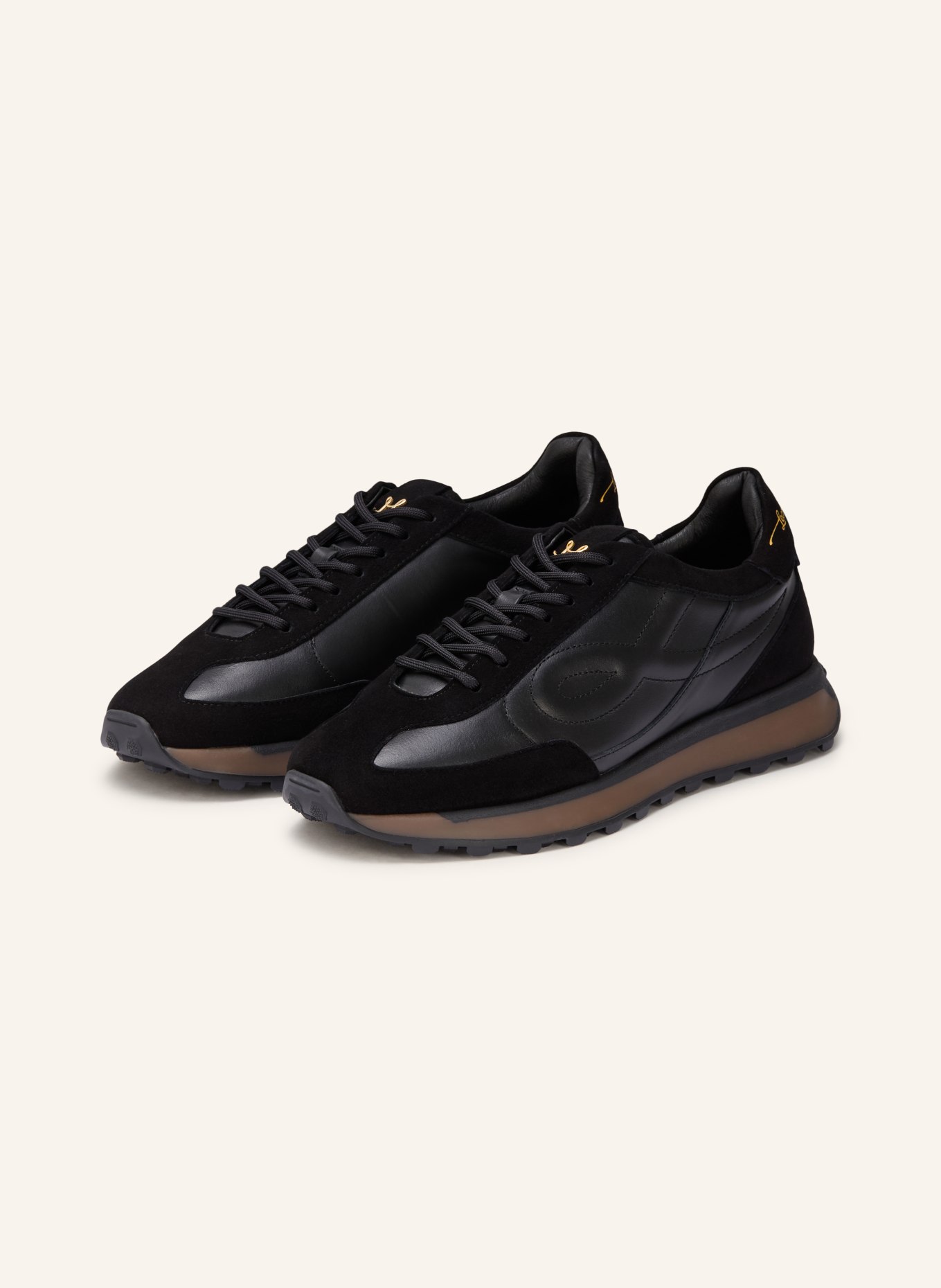 LEANDRO LOPES VICO sneaker: BLACK