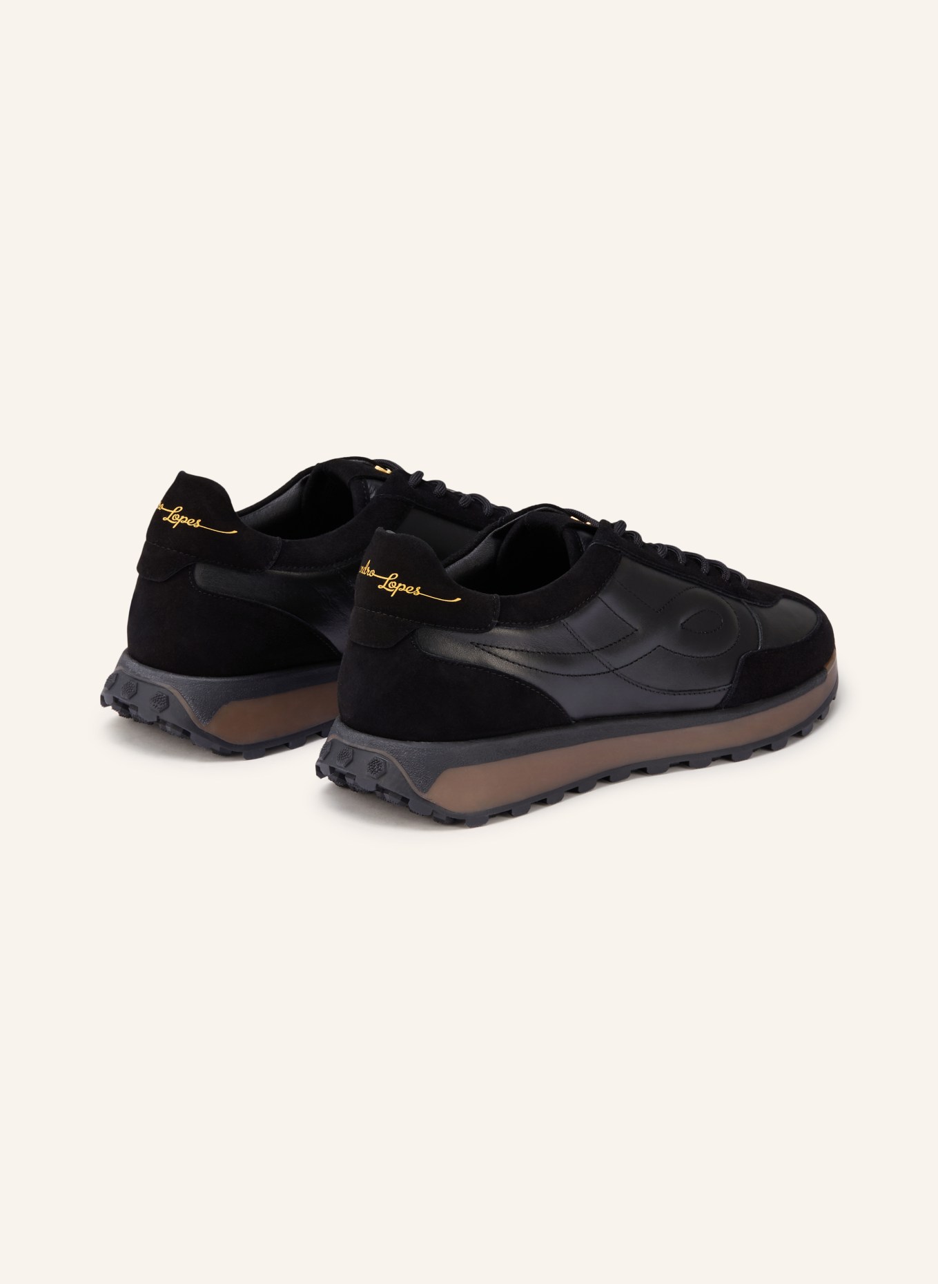 LEANDRO LOPES VICO sneaker: BLACK