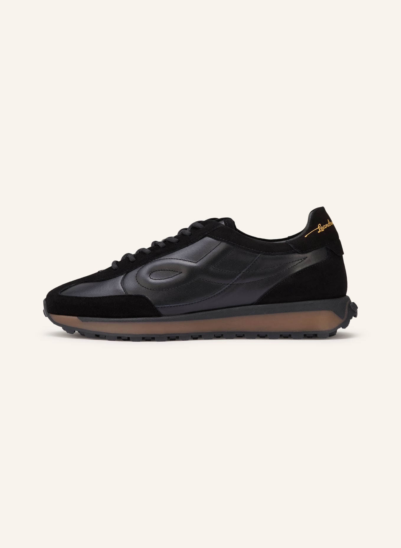 LEANDRO LOPES VICO sneaker: BLACK