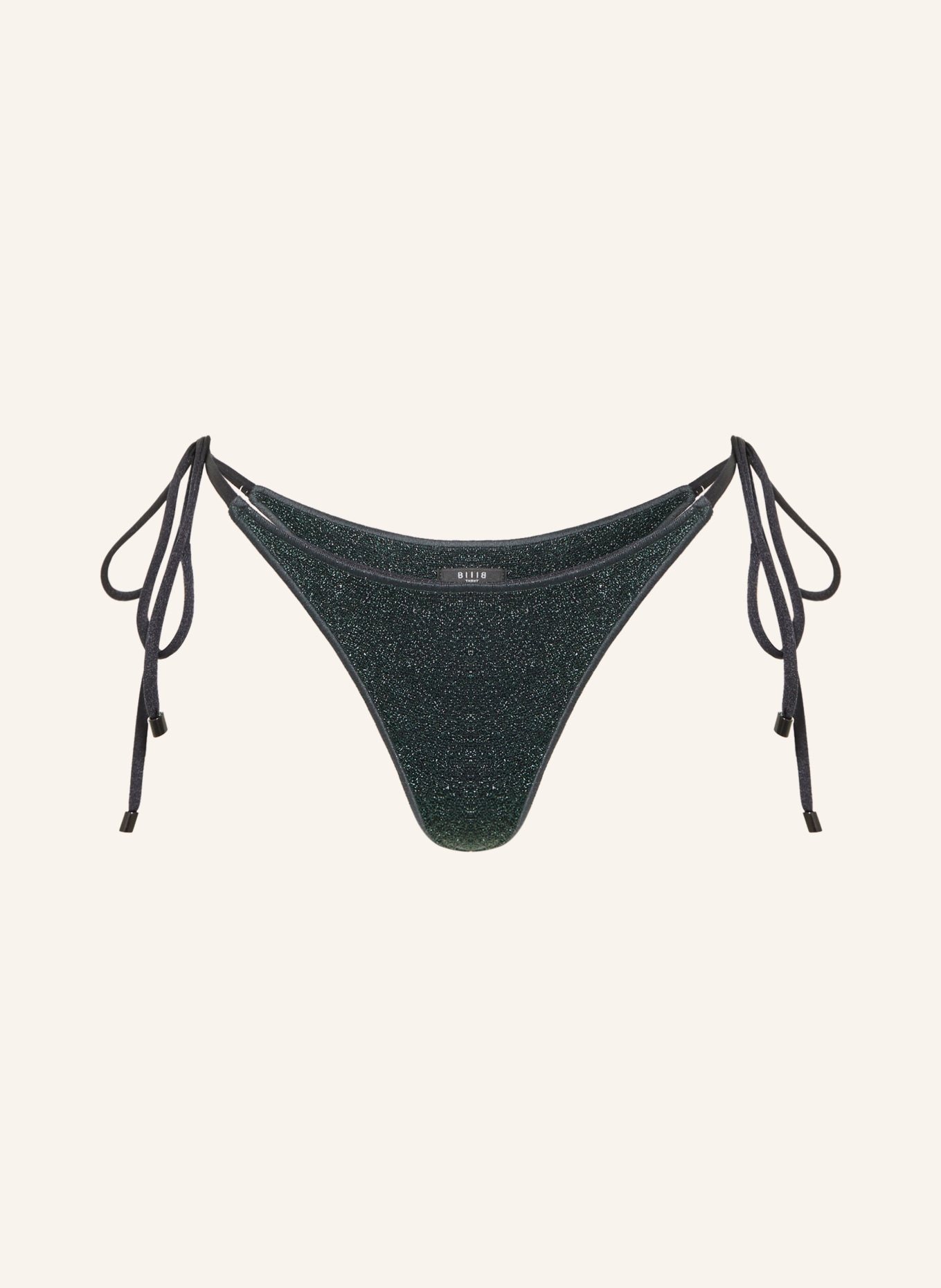BILALI The Label VALENTINA triangle bikini bottoms: DARK GREEN