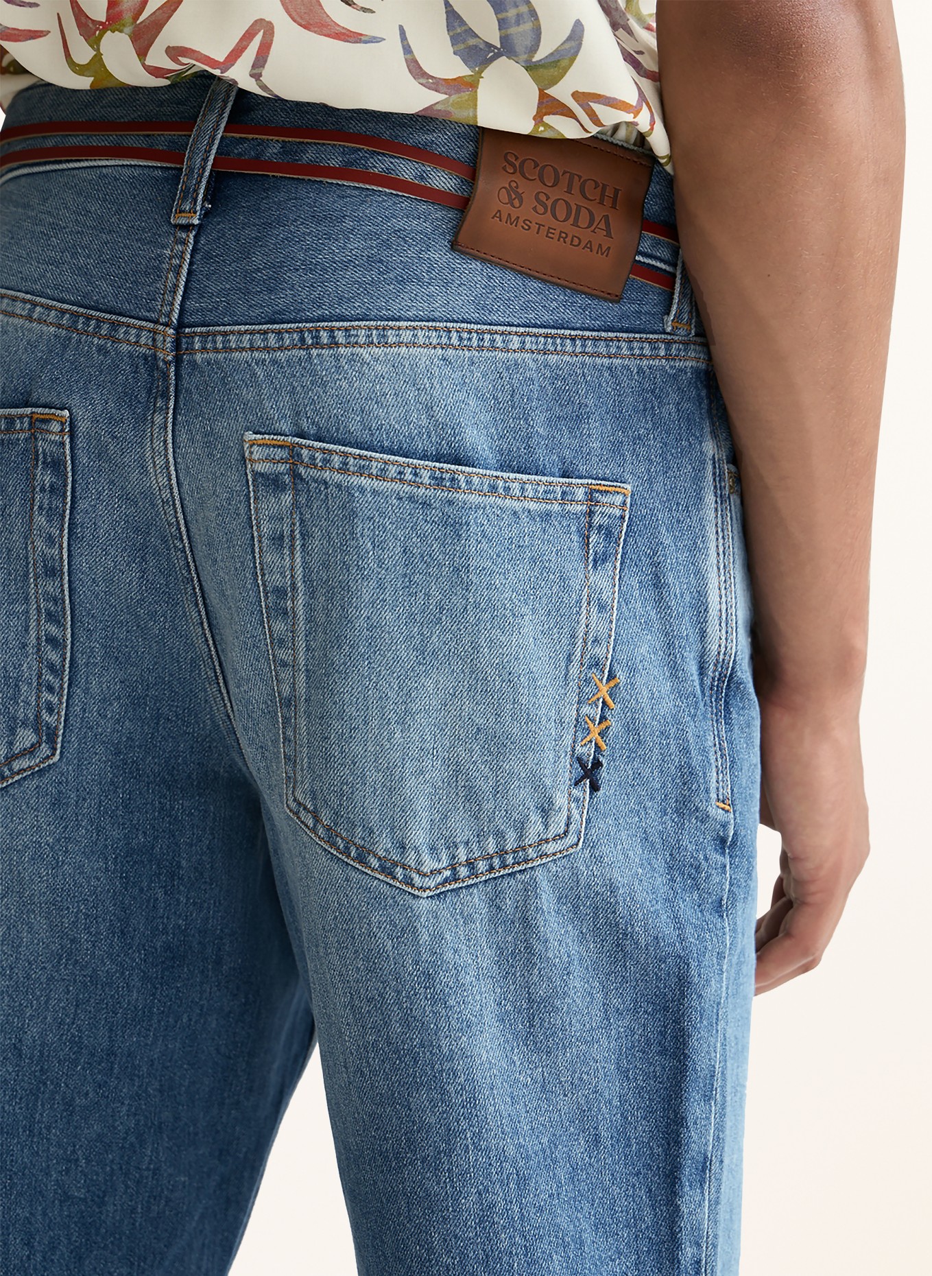 SCOTCH & SODA Jeans THE BEAT 70S BOOTCUT Loose Fit: 410 NAVY