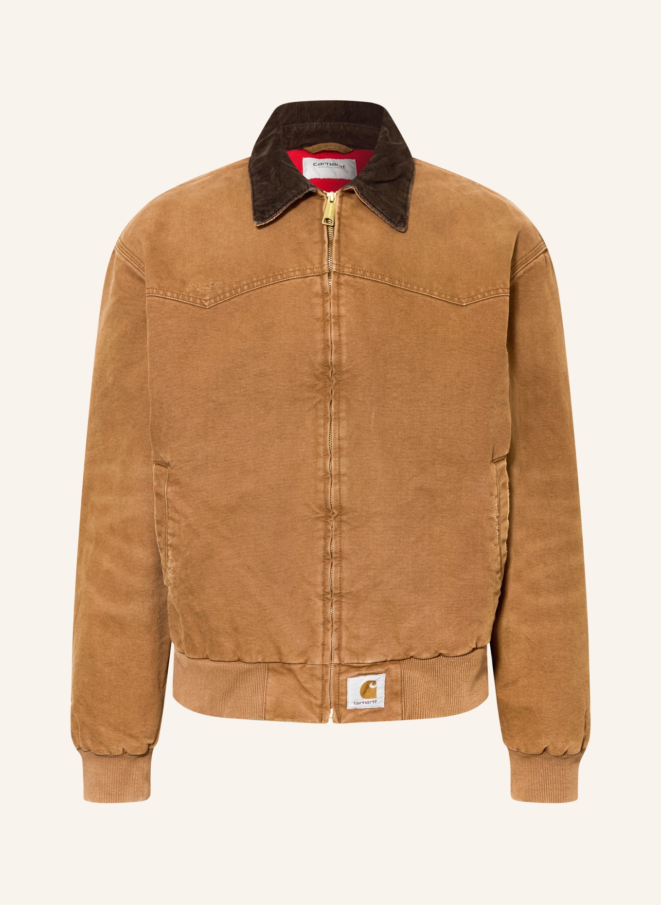 carhartt WIP Bunda OG SANTA FE: 00SB7 Hamilton Brown / Tobacco