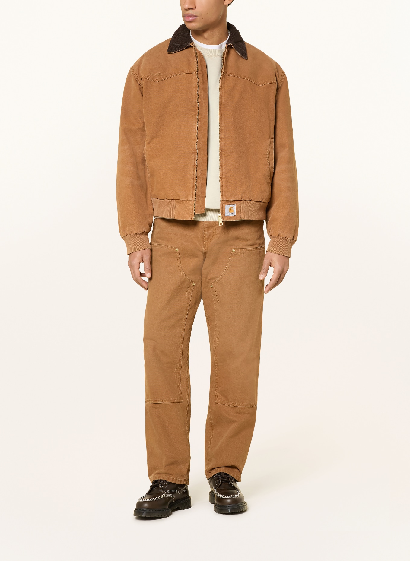 carhartt WIP Bunda OG SANTA FE: 00SB7 Hamilton Brown / Tobacco