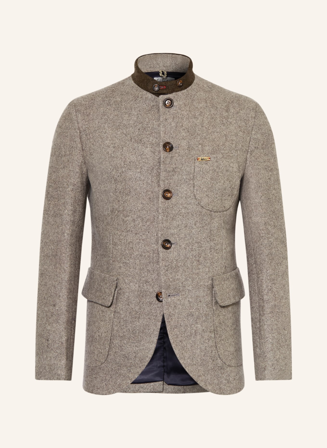 Luis Trenker LUSANDRO Regular Fit Jacket: LIGHT GRAY