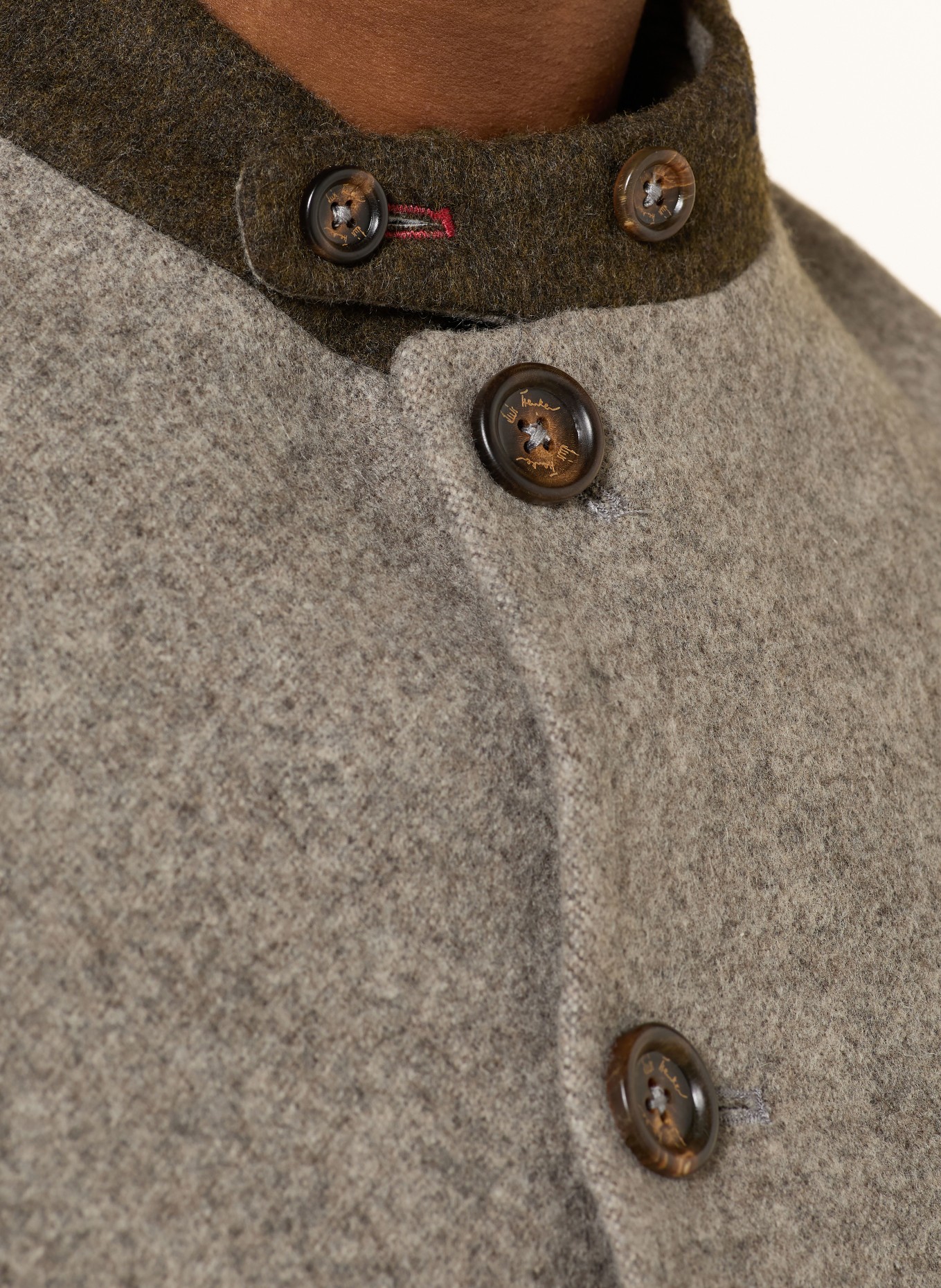 Luis Trenker LUSANDRO Regular Fit Jacket: LIGHT GRAY