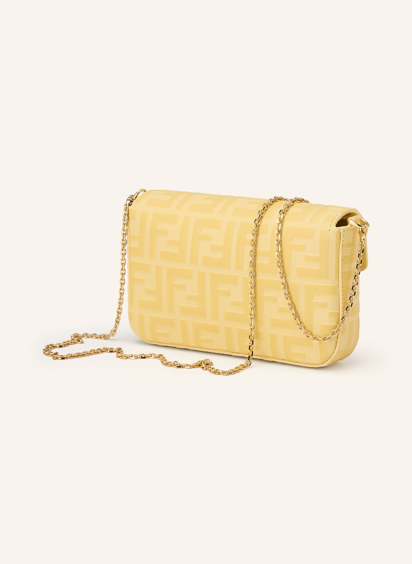FENDI Wallet: YELLOW / GOLD