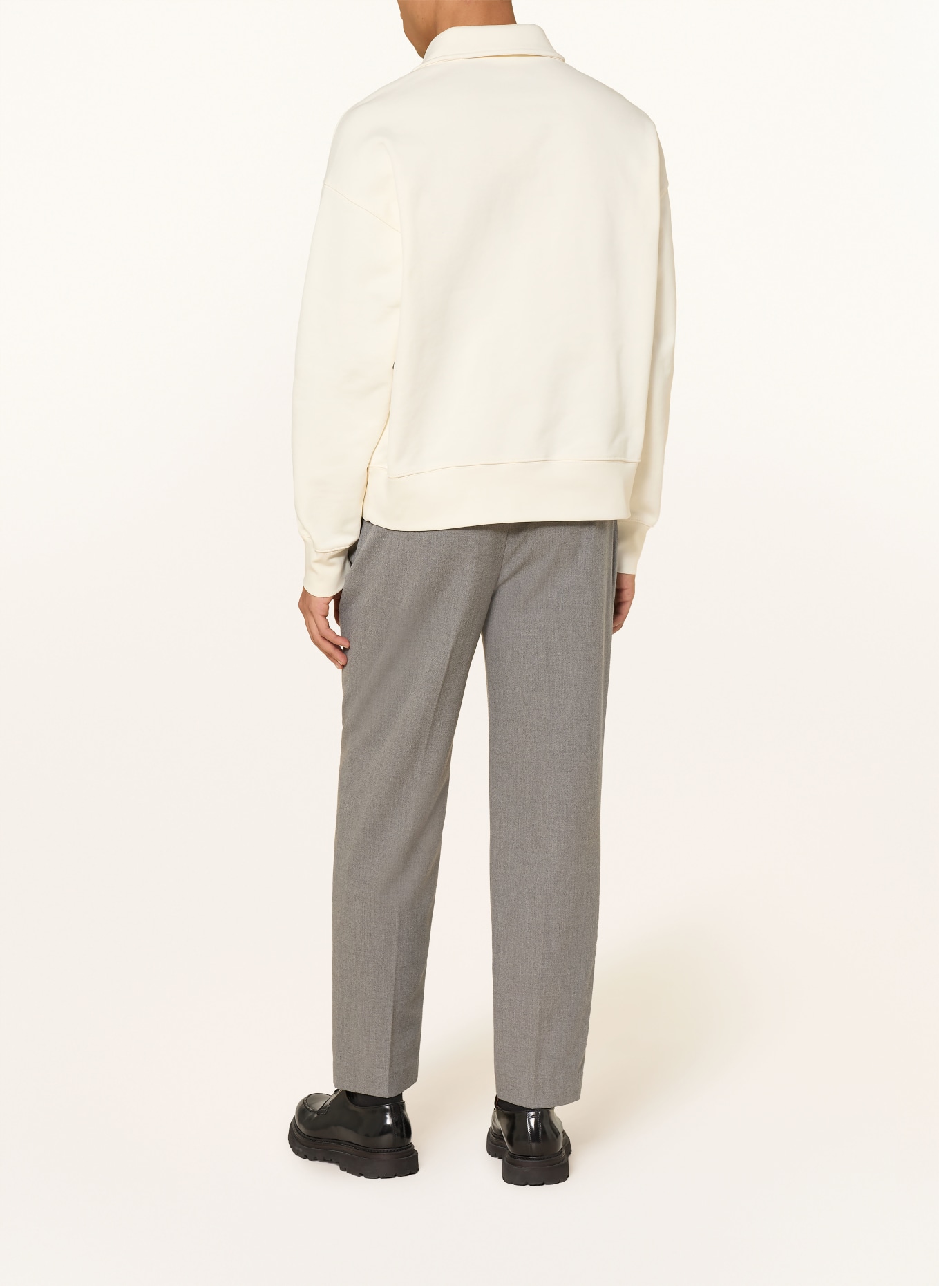 Calvin Klein Bluza TERRY: KREMOWY