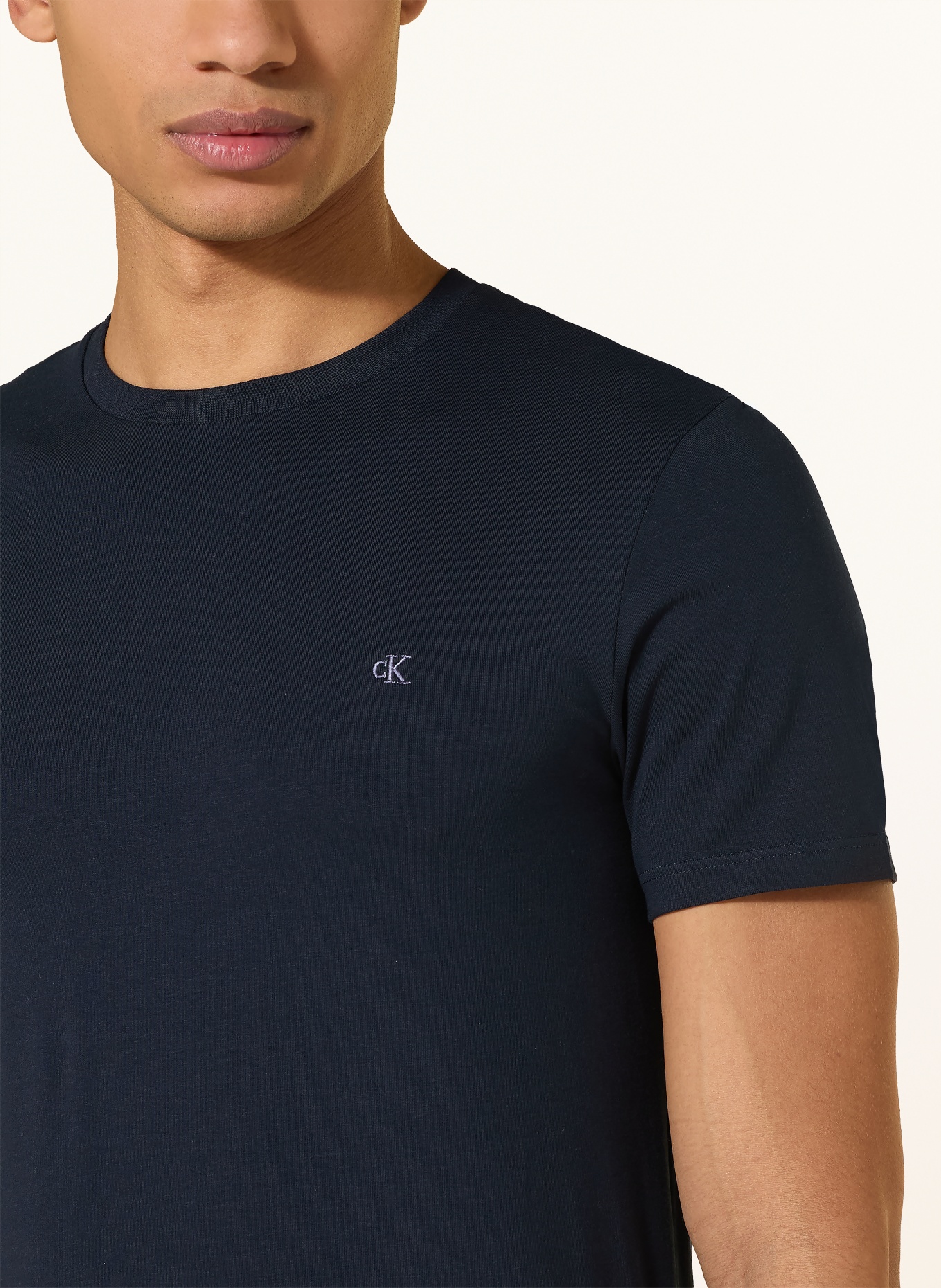 Calvin Klein T-shirt: DARK BLUE