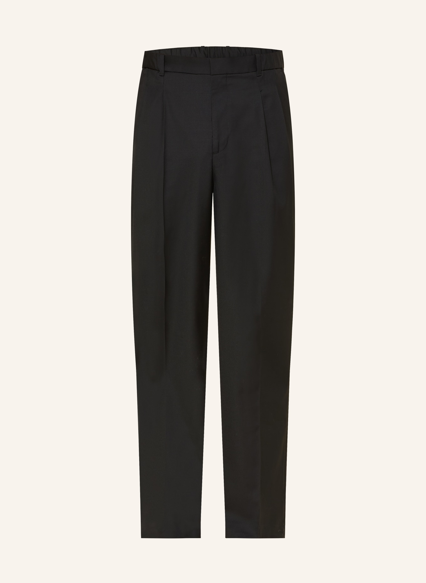 Calvin Klein Hose Wide Fit: SCHWARZ