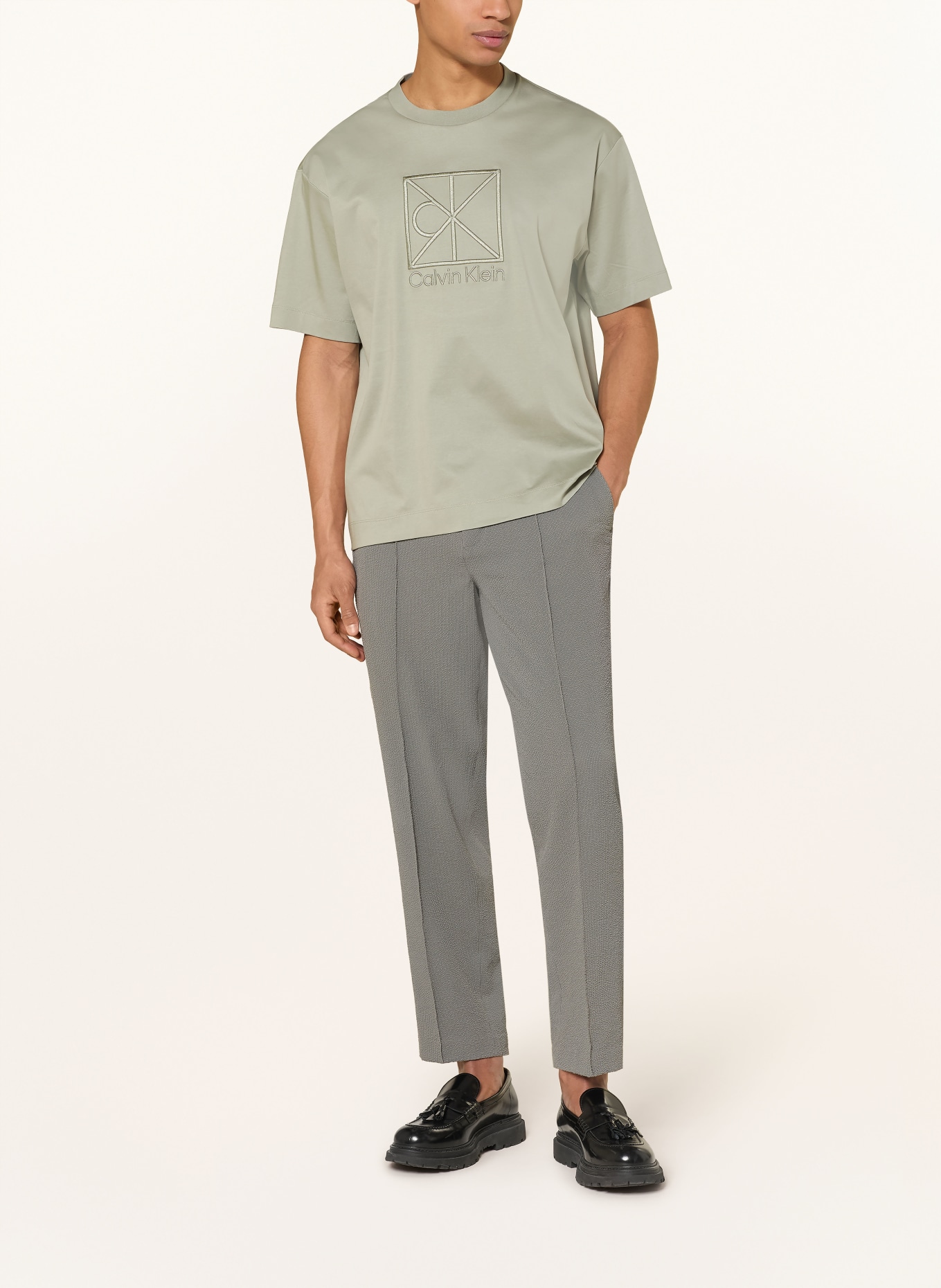 Calvin Klein T-shirt: KHAKI