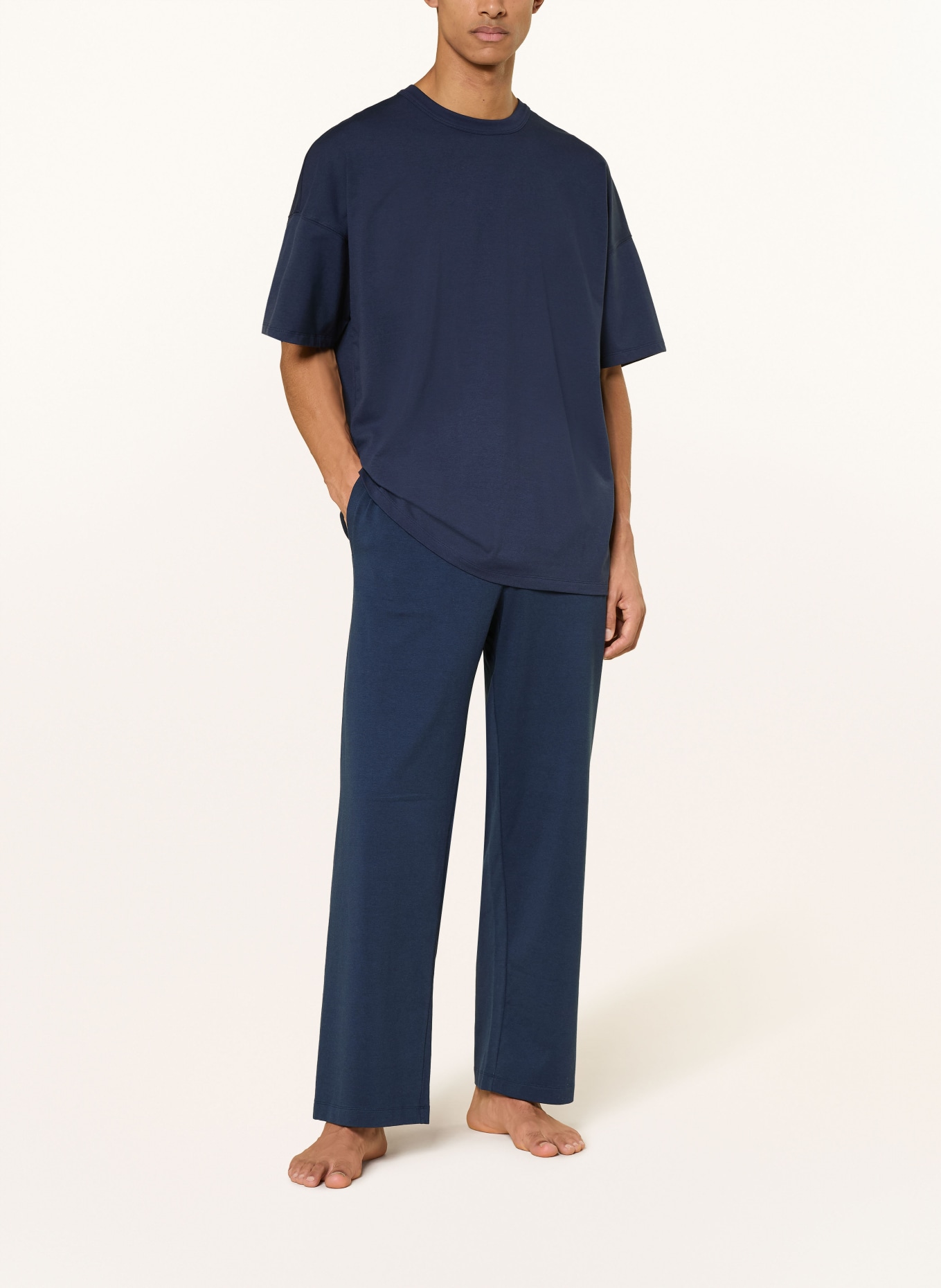 SKIMS JERSEY LOUNGE lounge pants: NAVY