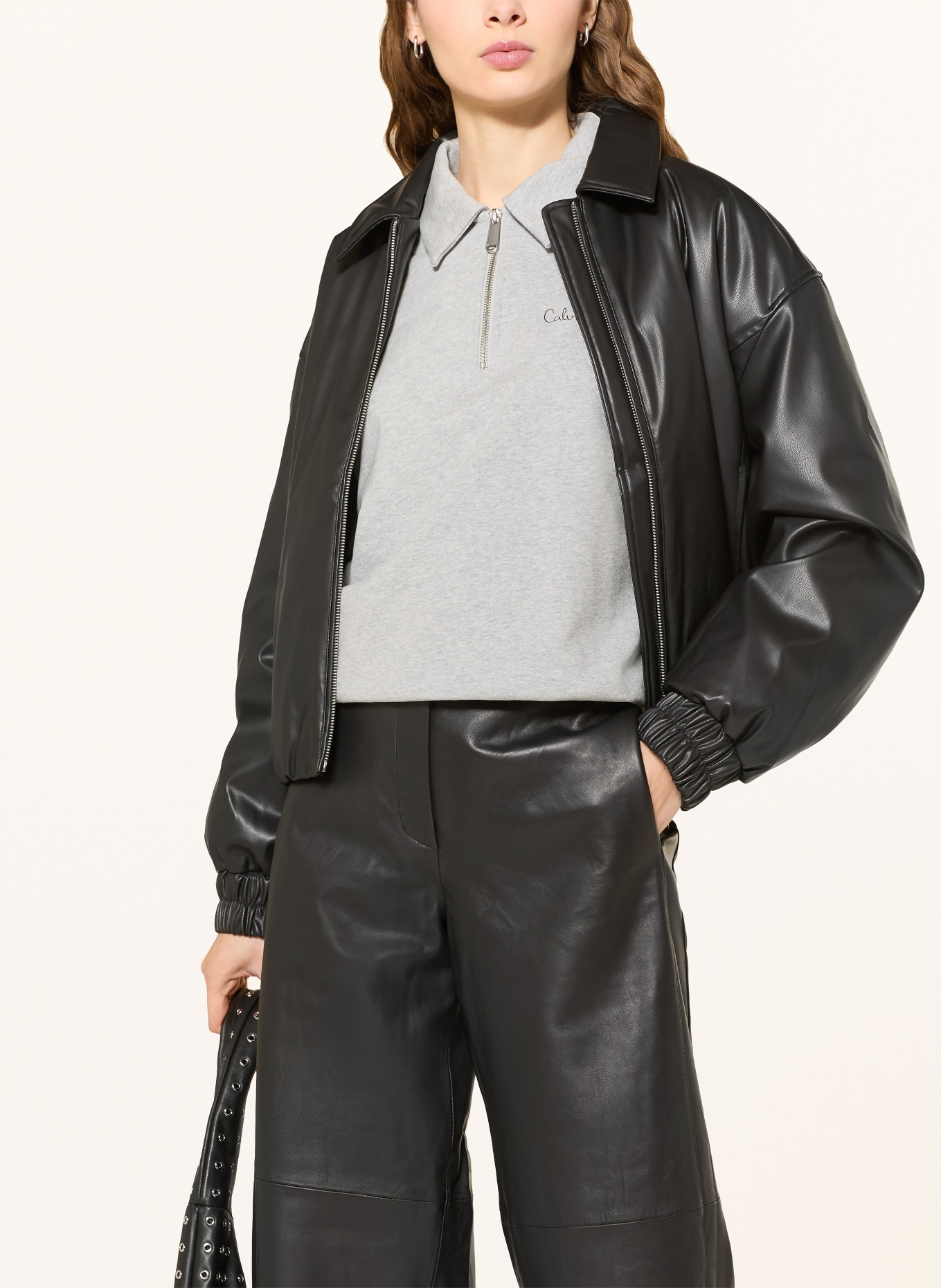 Calvin Klein Jeans mikina: ŠEDÁ