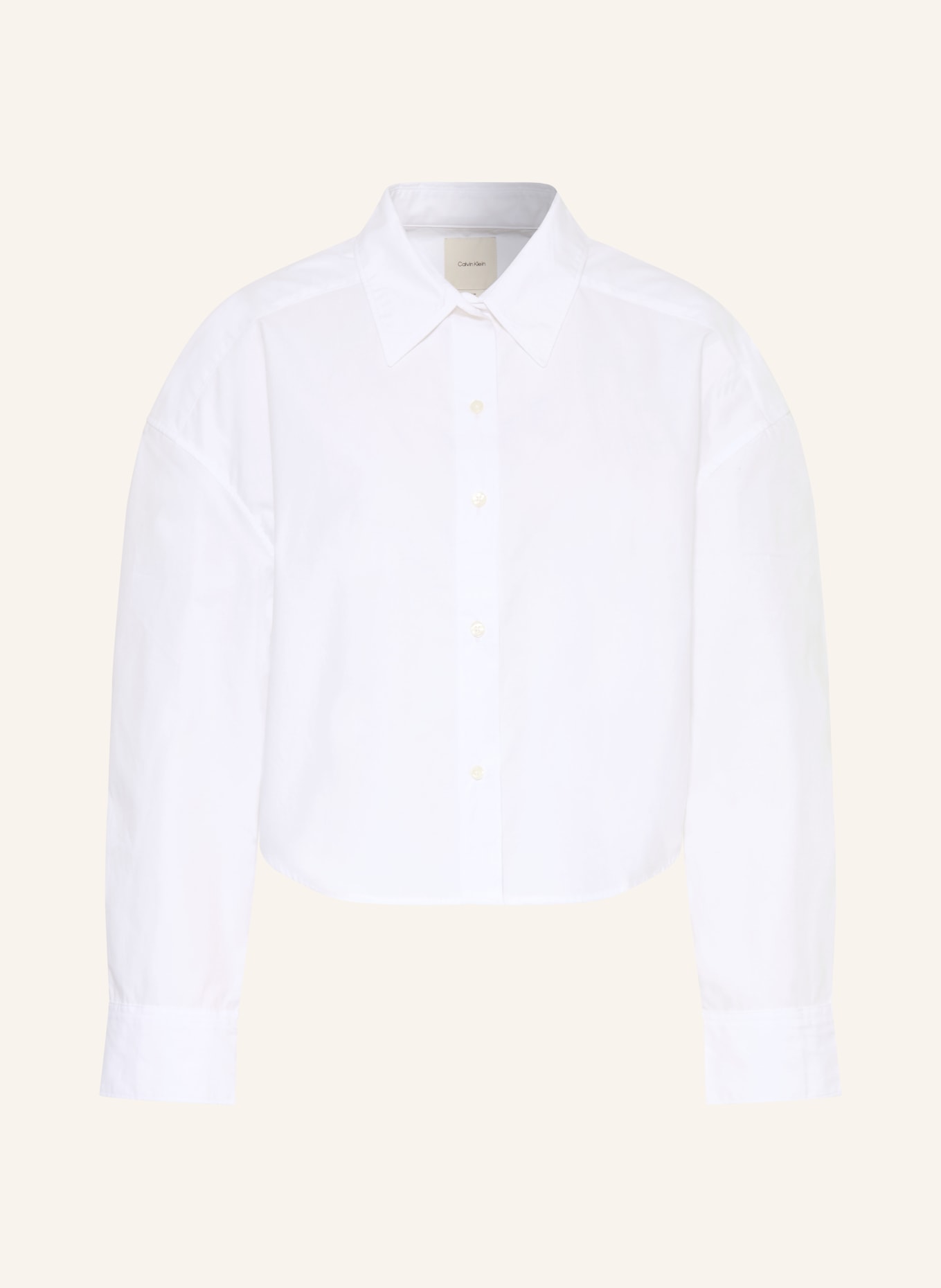 Calvin Klein Hemdbluse: WEISS