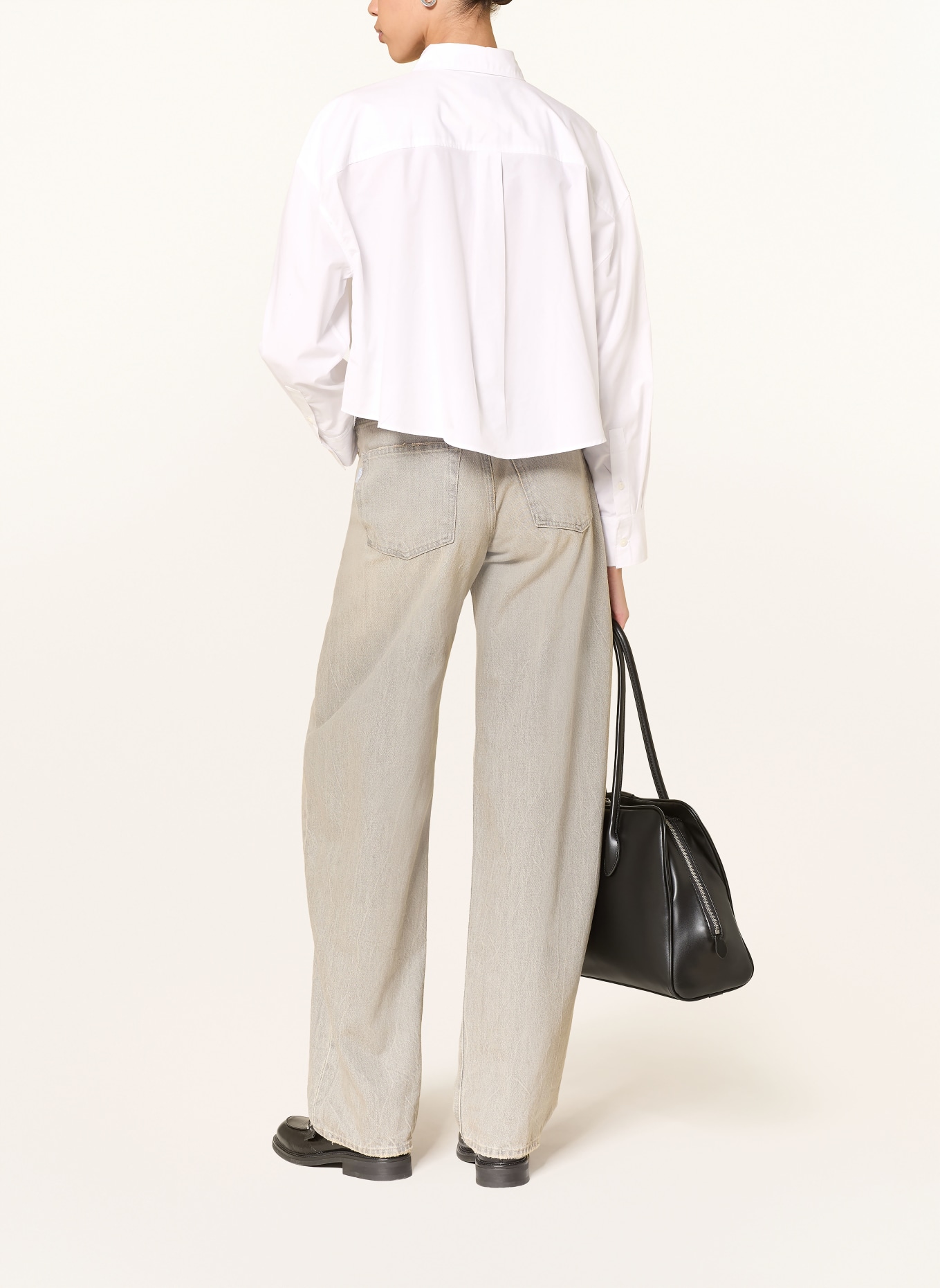 Calvin Klein Hemdbluse: WEISS