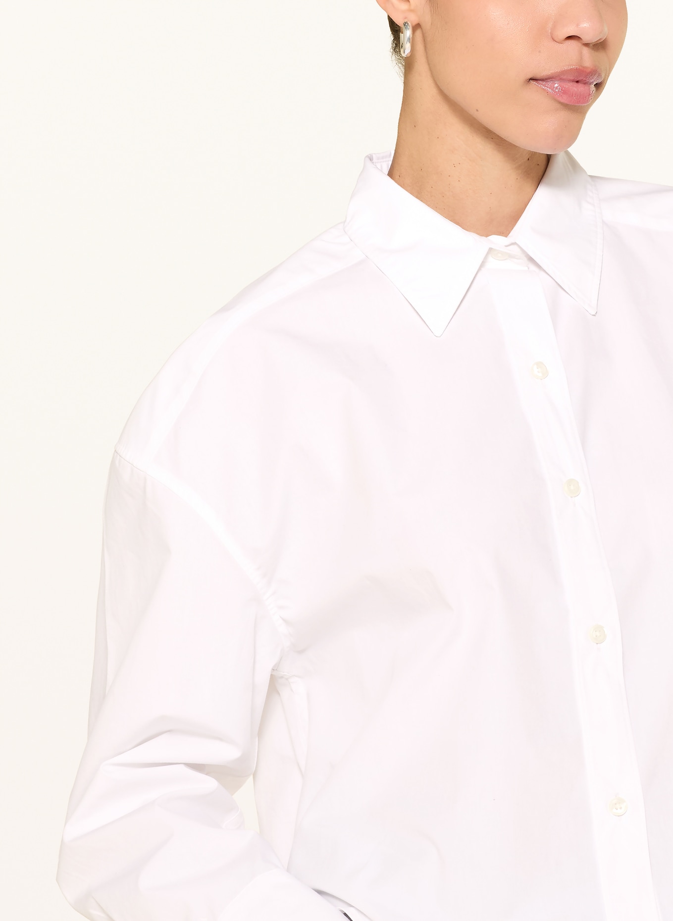 Calvin Klein Hemdbluse: WEISS