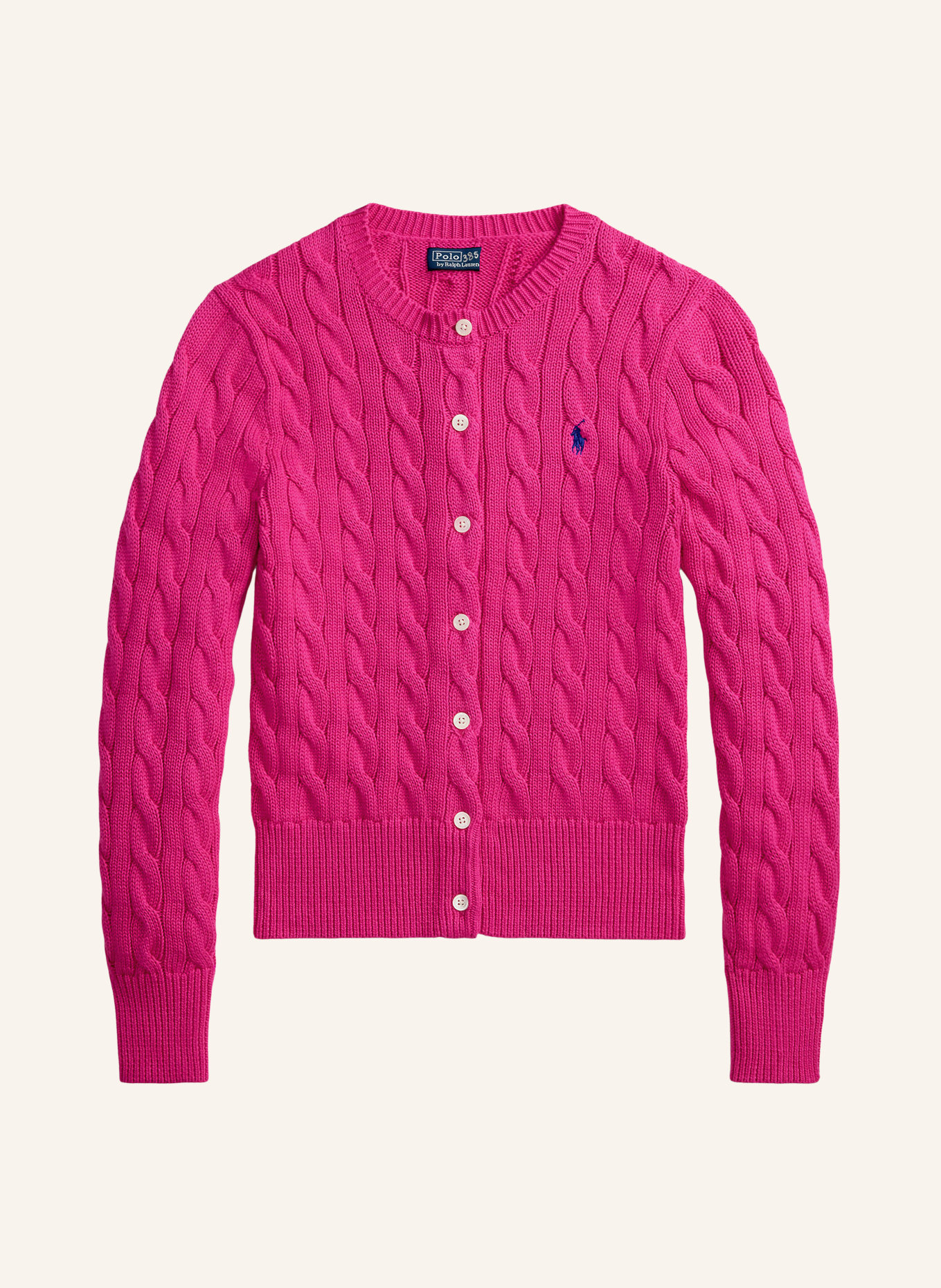POLO RALPH LAUREN Strickjacke: PINK
