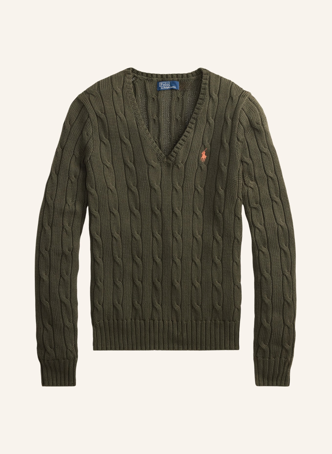 POLO RALPH LAUREN Svetr: TMAVĚ ZELENÁ