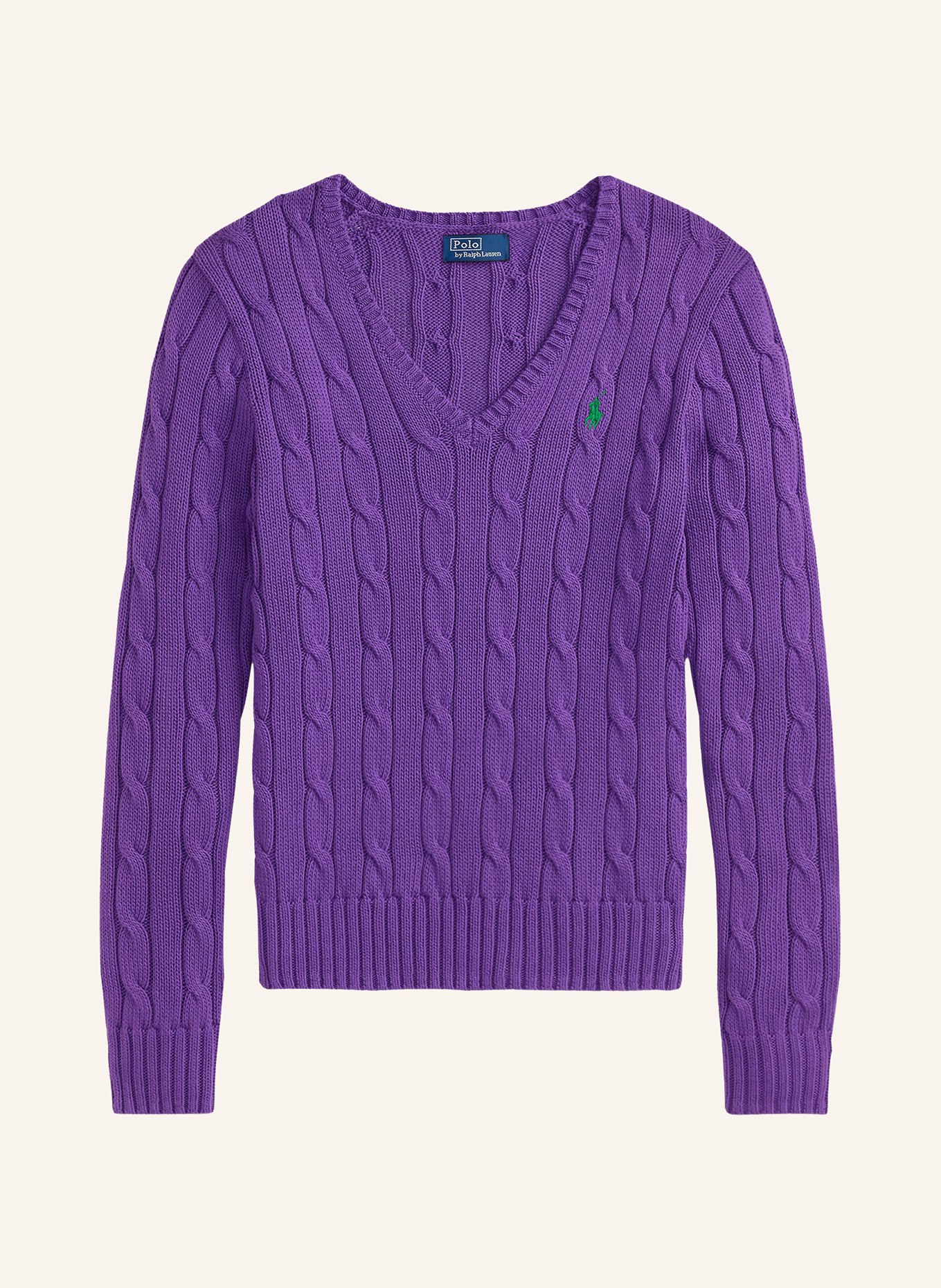POLO RALPH LAUREN Sweater: PURPLE