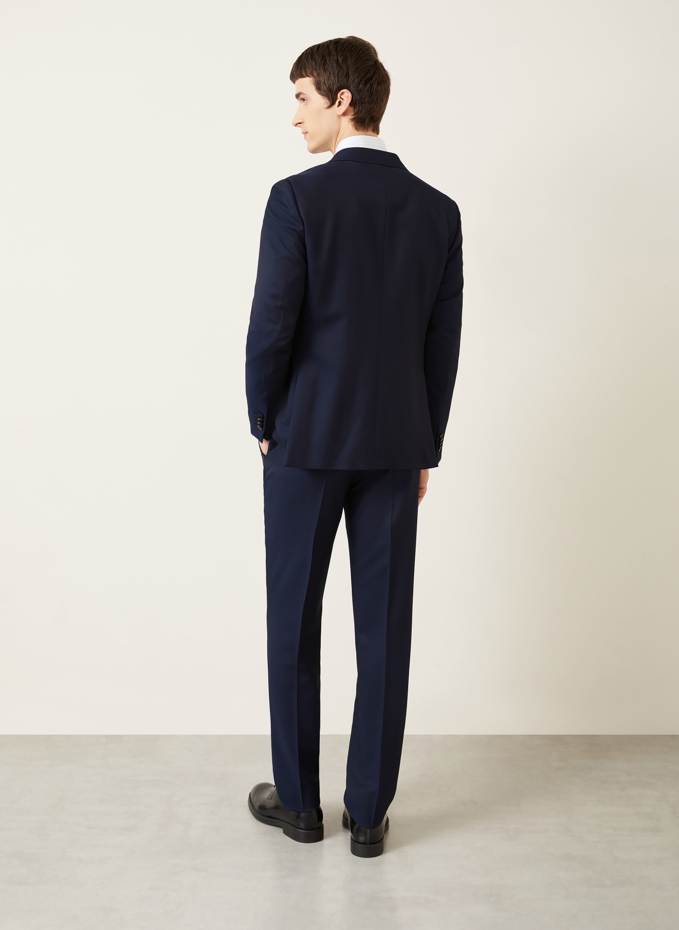 ZEGNA DROP 7 Tailored Fit Suit: DARK BLUE