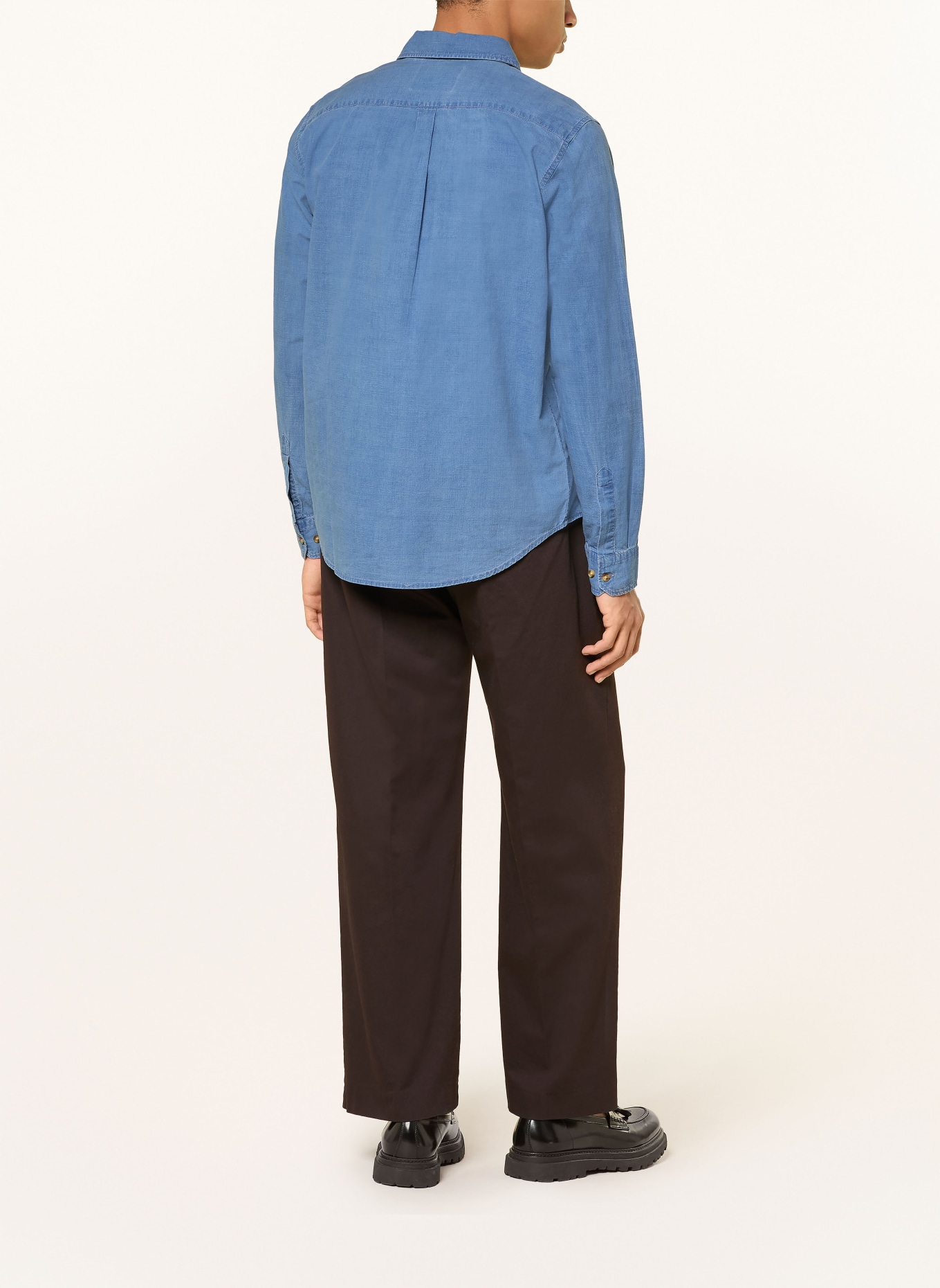 LES DEUX KASH shirt: BLUE